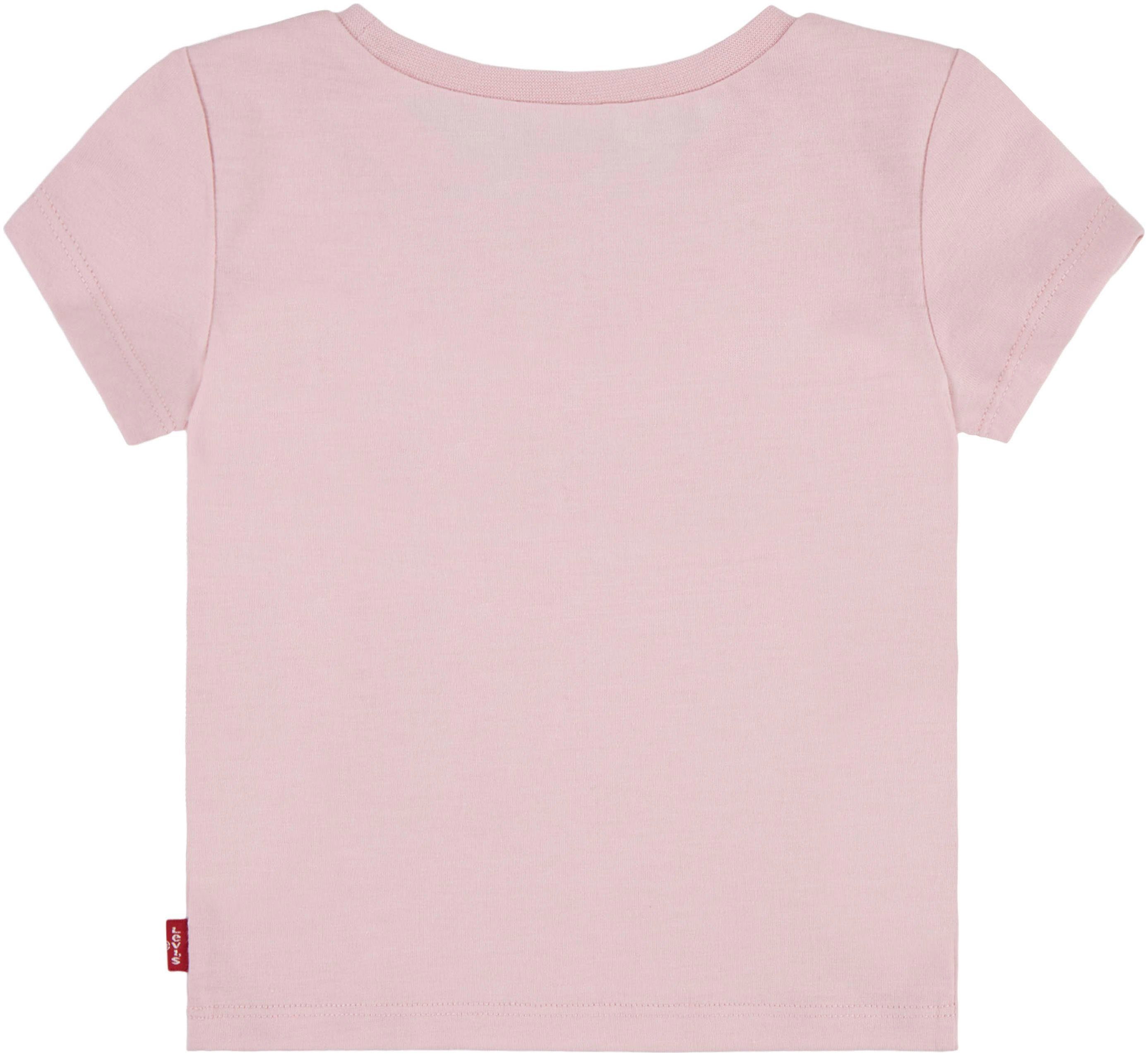 Levi's Kidswear T-shirt LVG BATWING TEE met levis®-print - voor baby meisjes