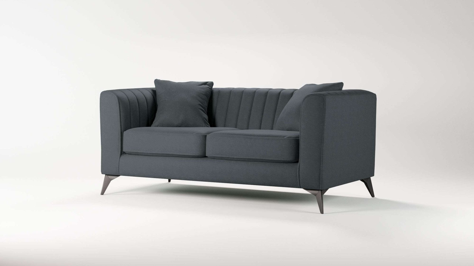 Places of Style 2-zitsbank MATTHEW elegant designsofa, afmetingen B/D/H: 170/86/74 cm