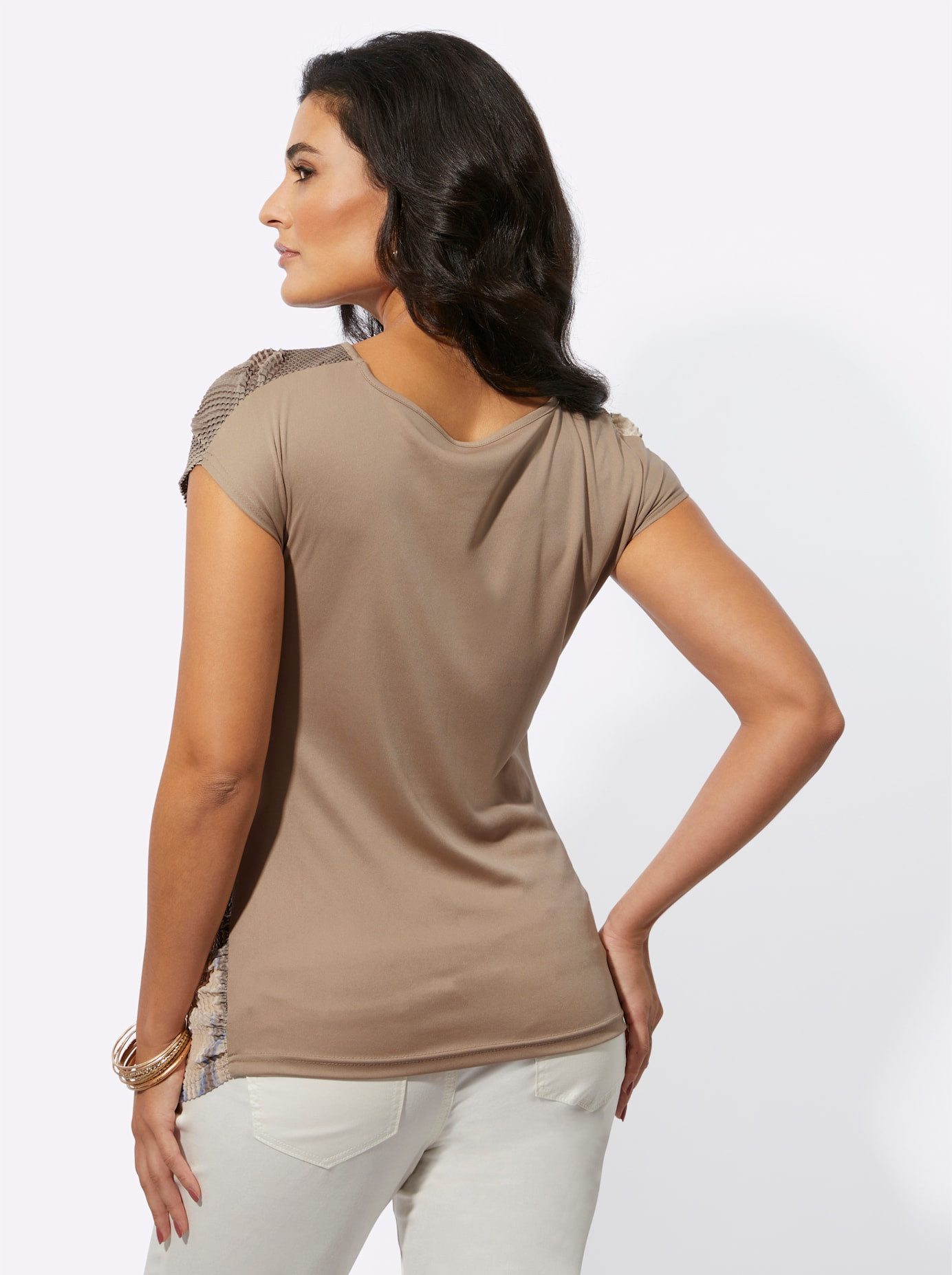 Creation L Shirt met korte mouwen Shirt met print (1-delig)