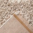 home affaire hoogpolig vloerkleed kalmarova shaggy met grafisch ruitendesign, zachte pool, ideaal in de woonkamer  slaapkamer beige