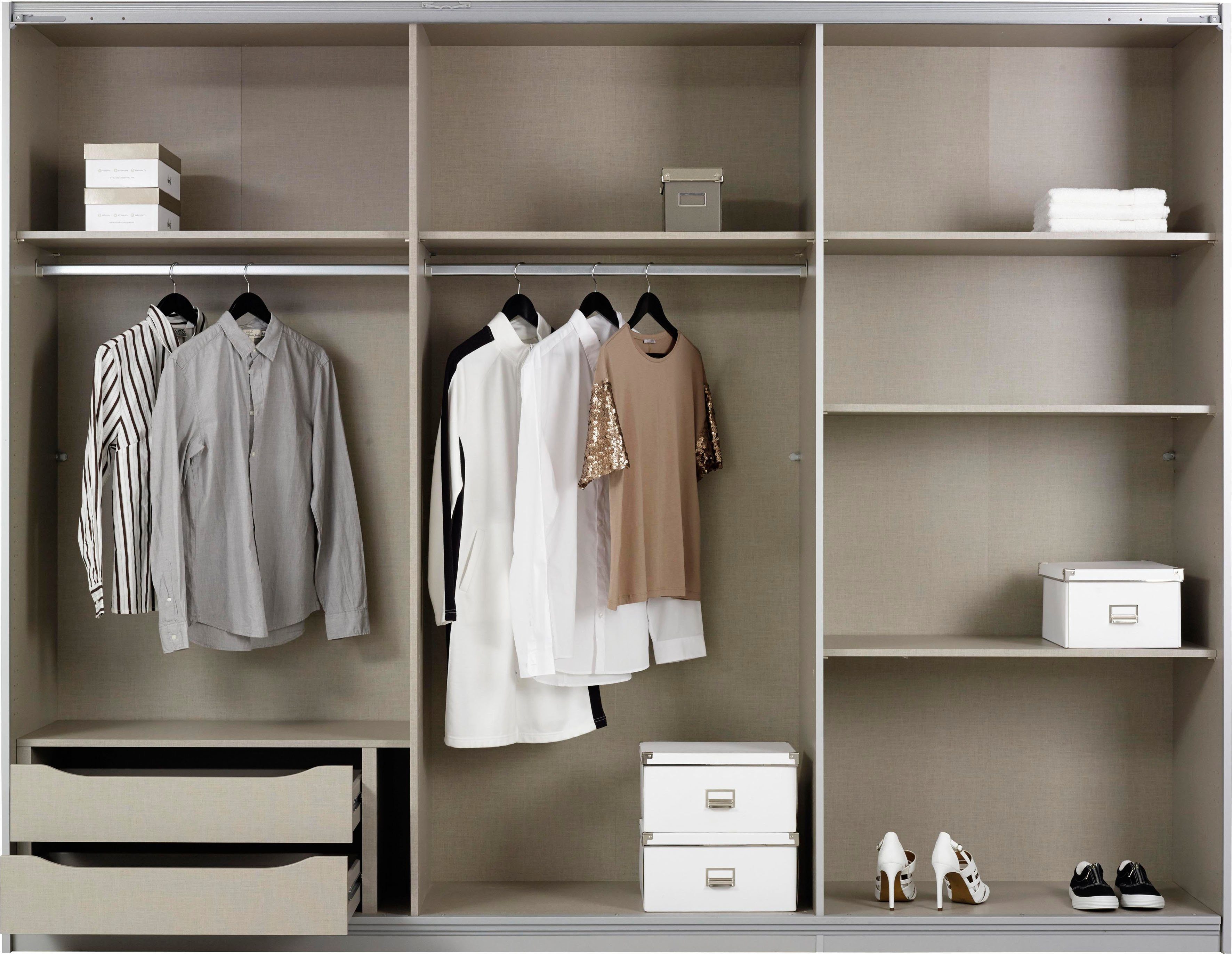 rauch Zweefdeurkast Kledingkast Kast Garderobe Slaapkamerkast TUBONA met uitgebreide binneninrichting en passe-partout made in germany