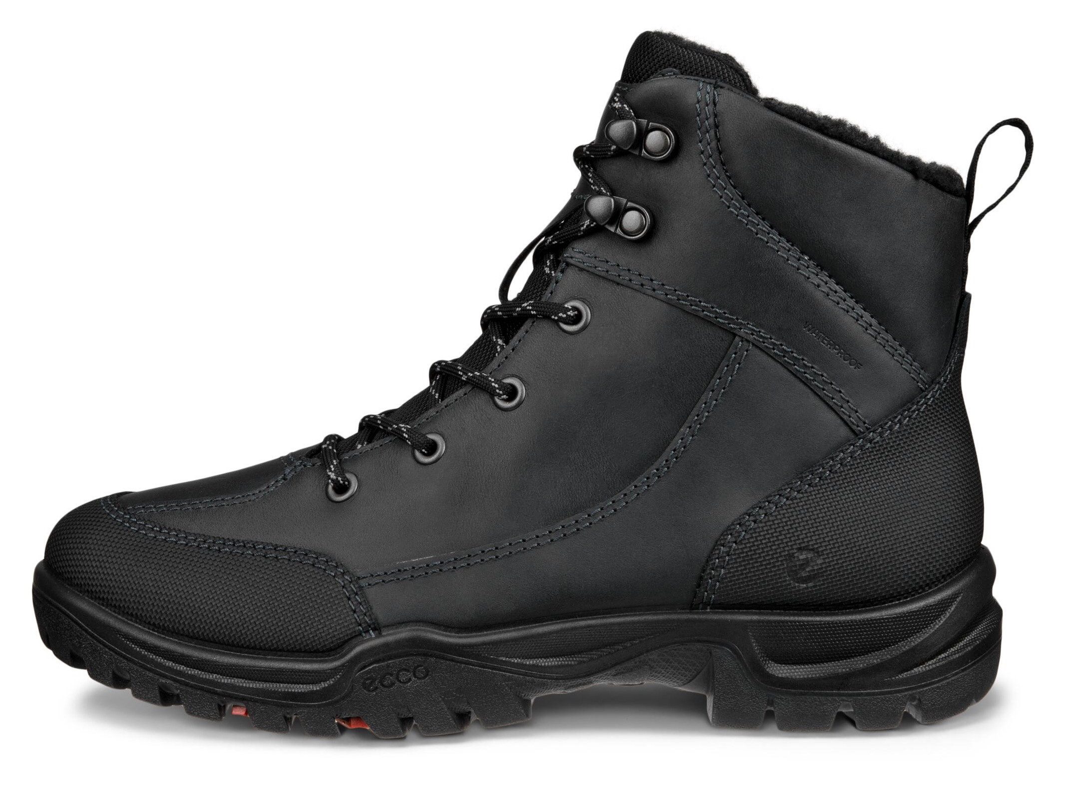 Ecco Winterlaarzen Xpedition III Outdoorschoen, enkellaarsjes met gewatteerde schachtrand