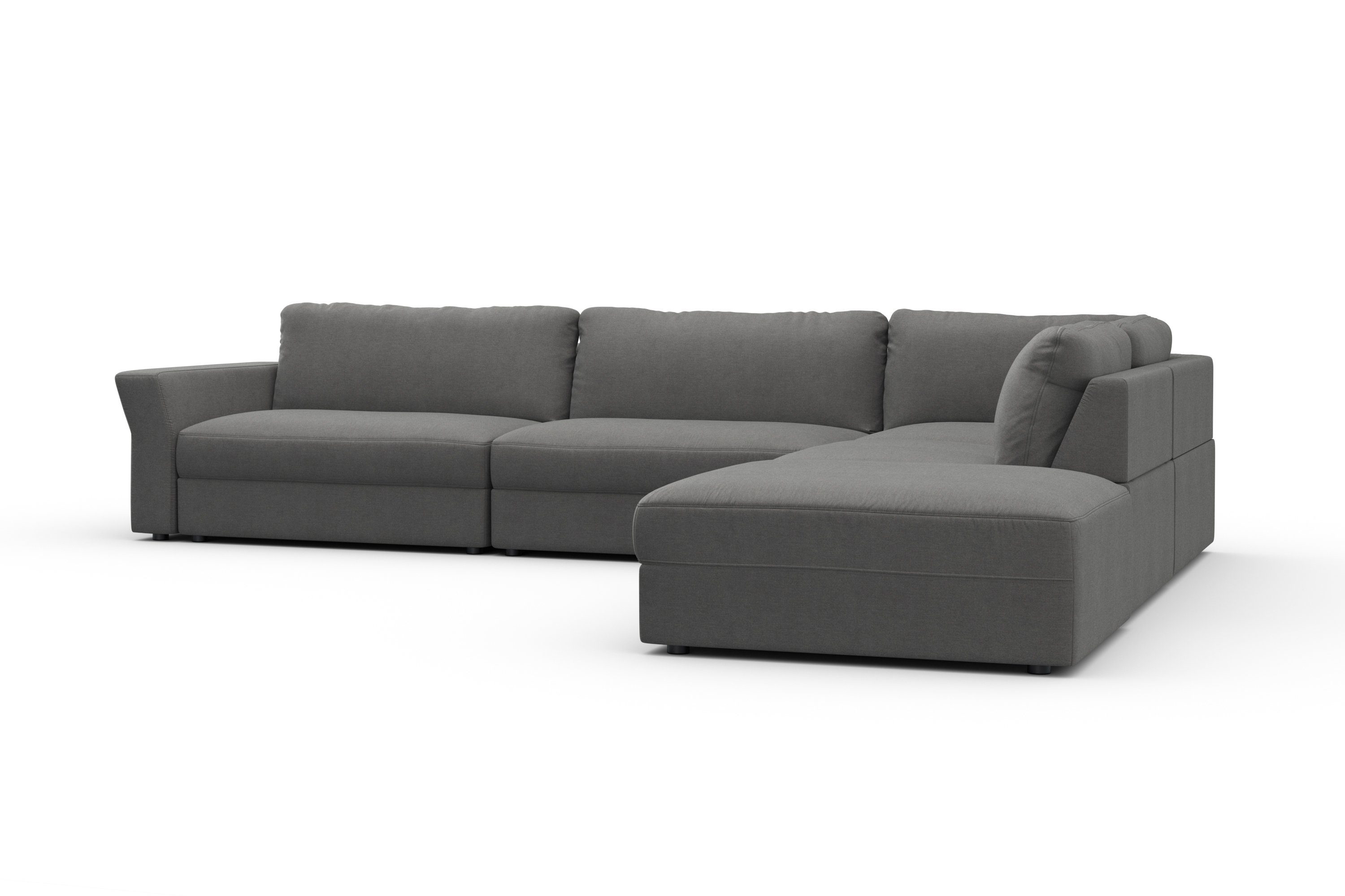 sit&more Hoekbank Cadabra L-vorm Breedte 356 cm, met zitdiepteverstelling