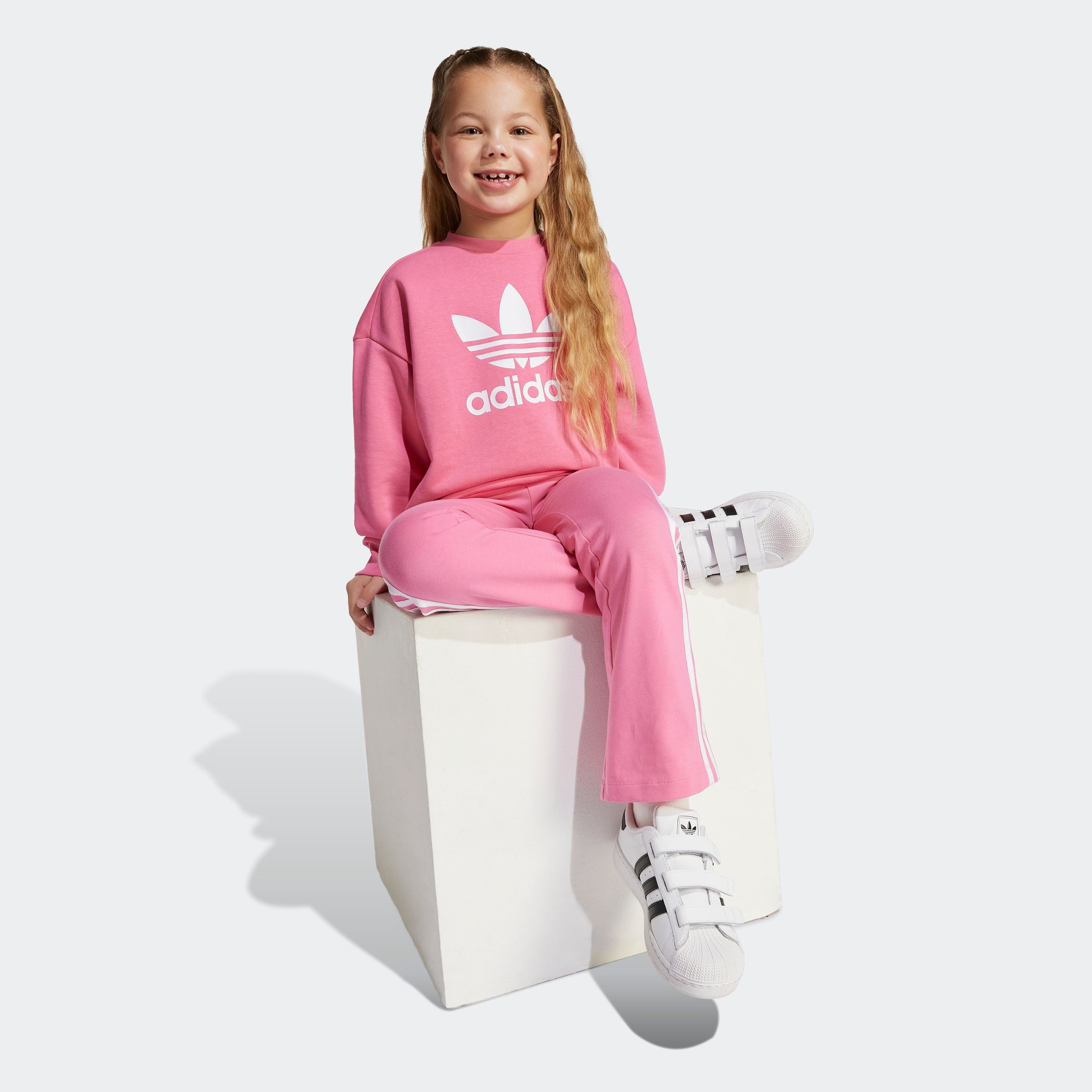 adidas Originals Trainingspak LOOSE CREW SET (2-delig)
