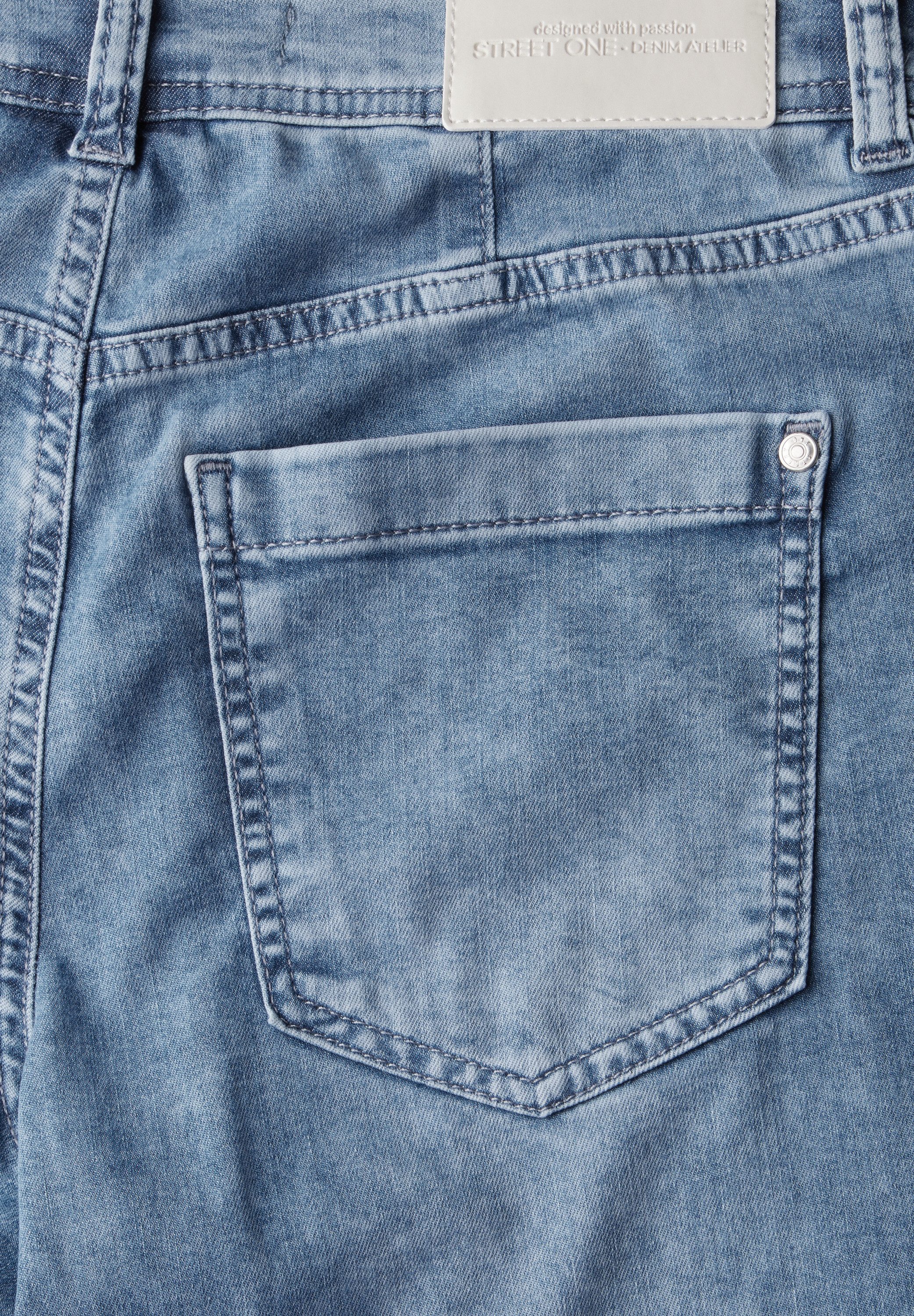 STREET ONE Wijde jeans