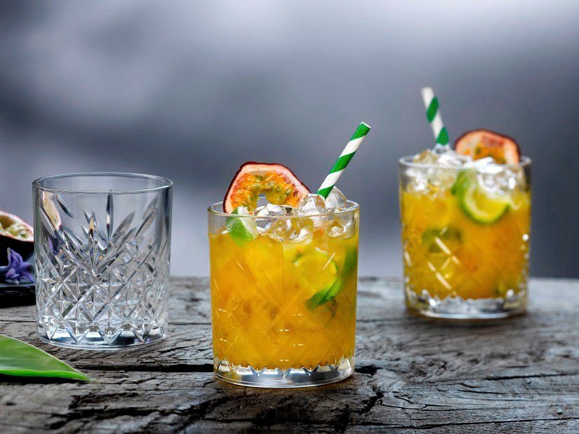 CreaTable Glazenset TIMELESS drinkglazen 4 waterglazen, 4 whiskyglazen als set (set, 8-delig)
