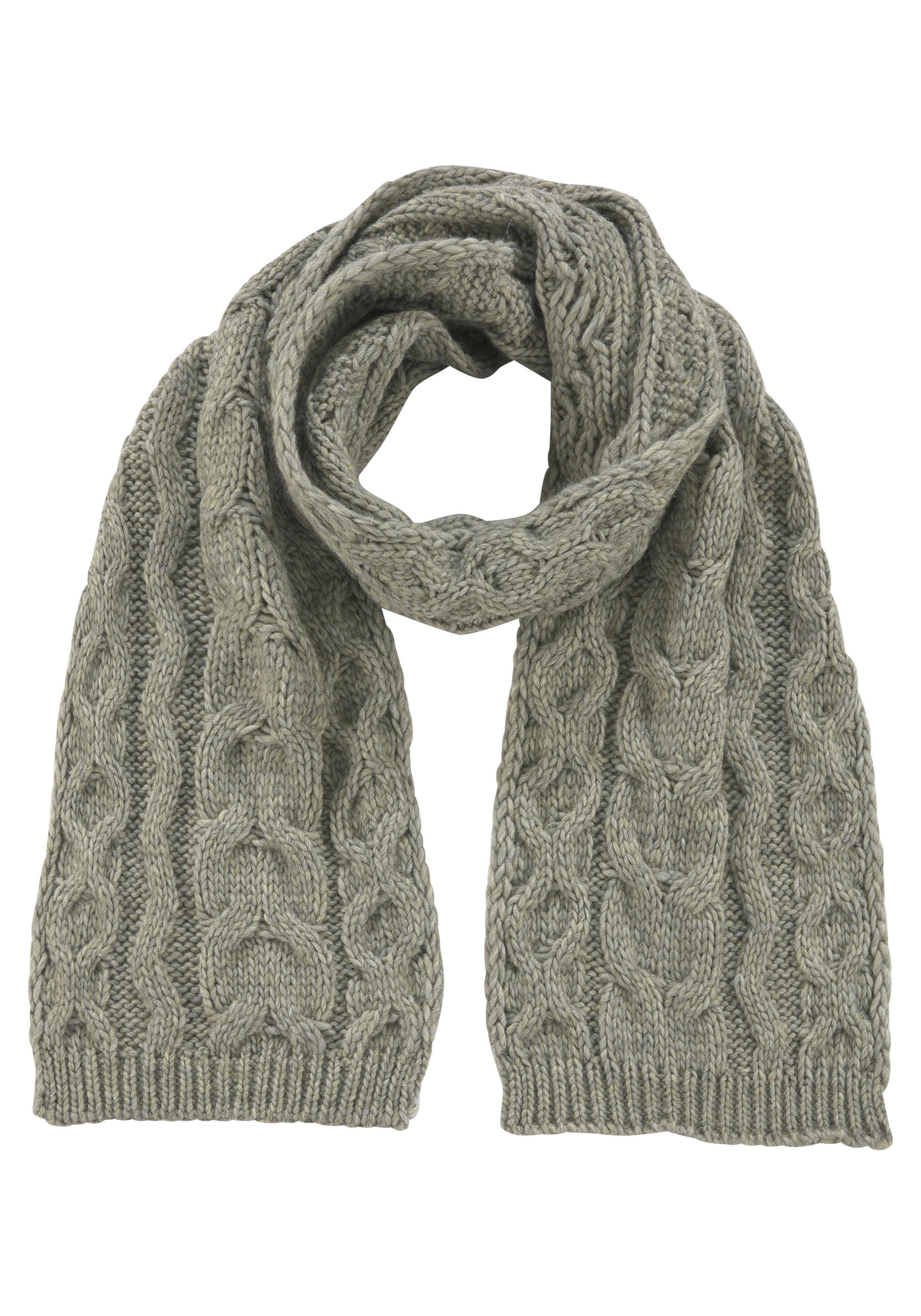 j.jayz gebreide sjaal grijs