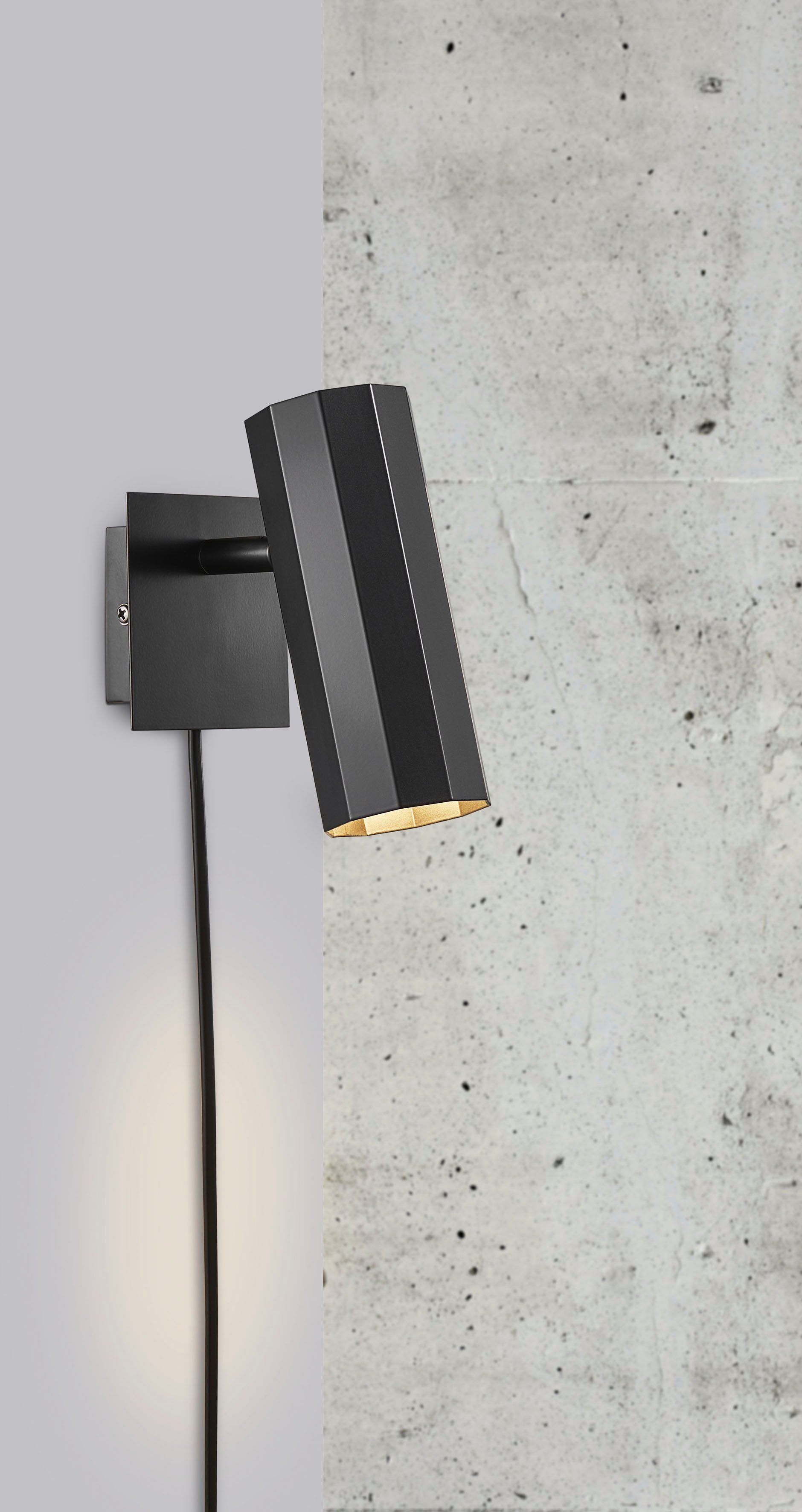 Nordlux Wandlamp Alanis Minimalistisch ontwerp, 10-zijdig profiel, incl. 2W LED-module (1 stuk)