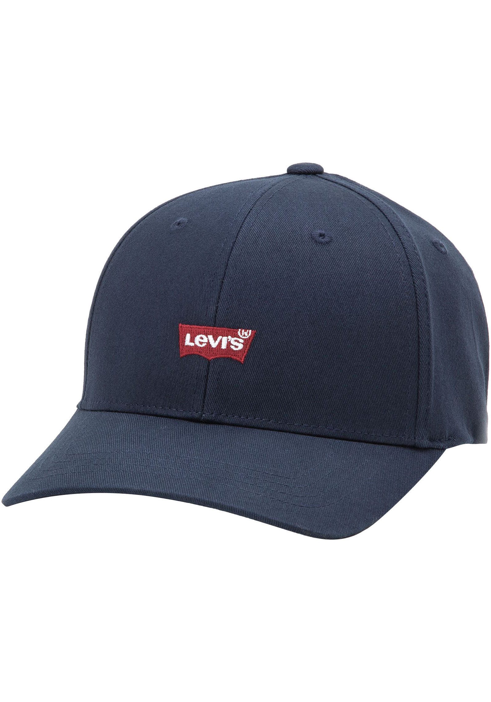 Levi's Baseballcap Housemark Flexfit unisex caps maat - (58) blauw