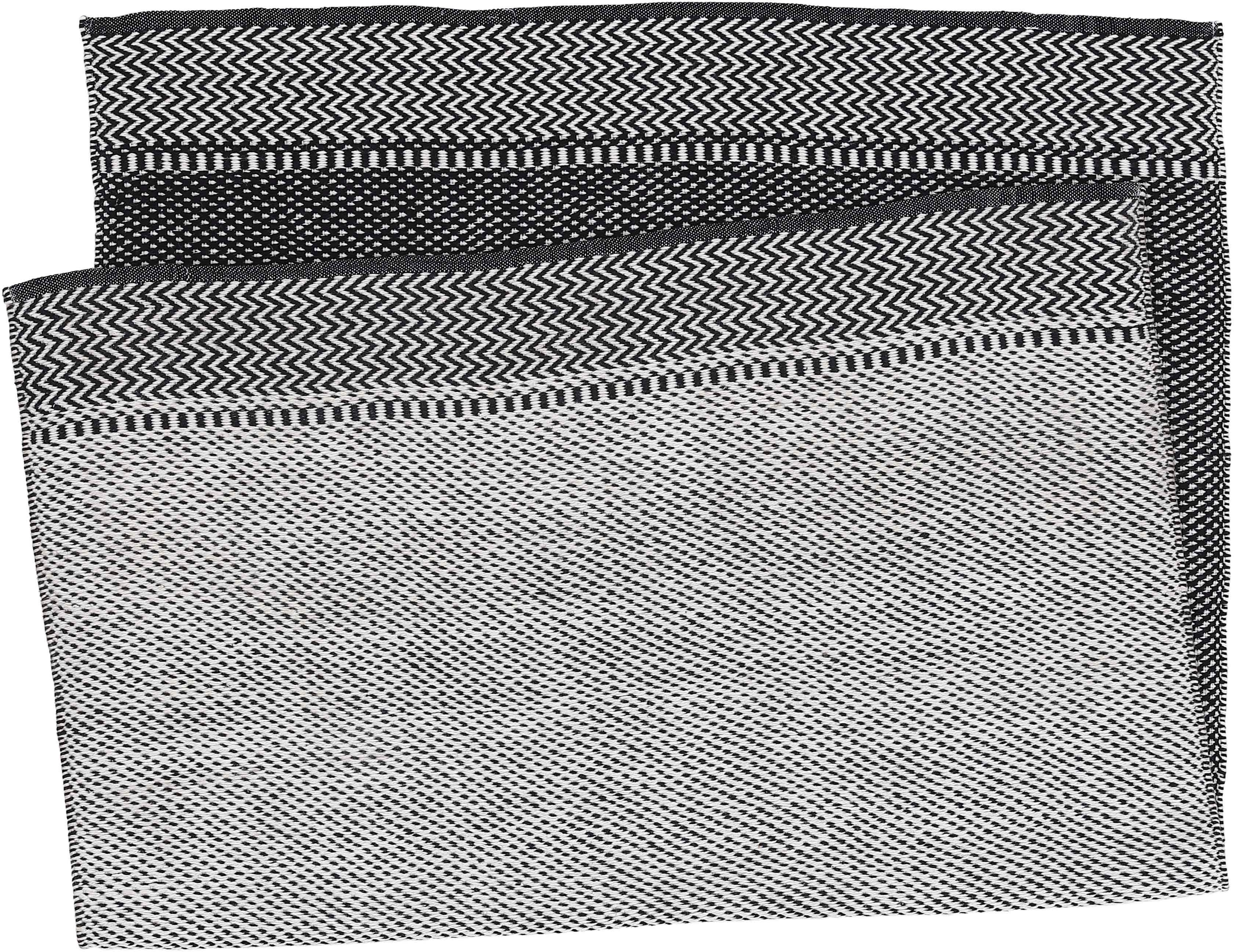 carpetfine Vloerkleed Frida 205 Omkeerbaar tapijt, 100% gerecycled materiaal (PET), vlakweefsel, sisal uitstraling