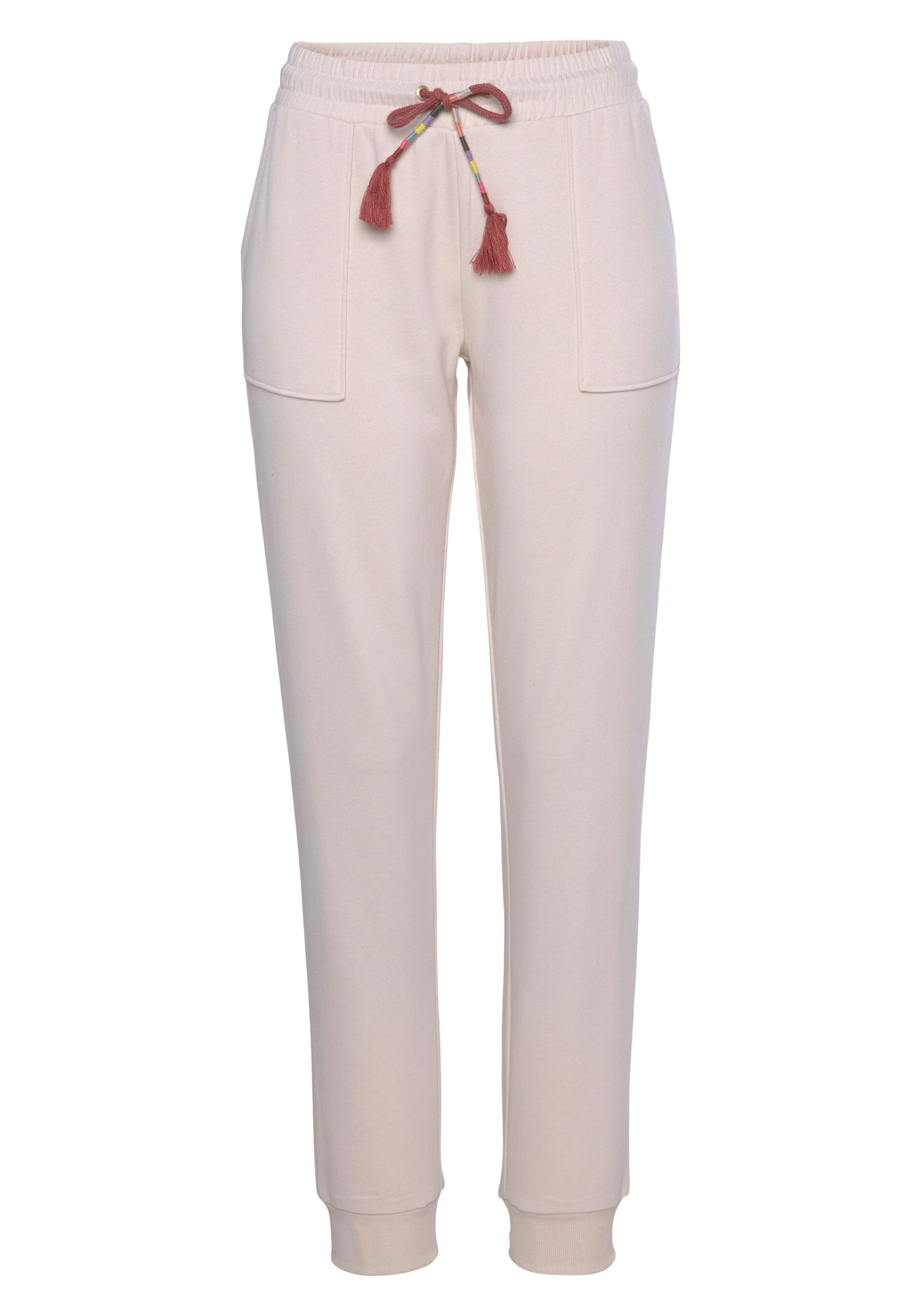 Vivance Sweatpants Relaxbroek, loungebroek met opgenaaide zakken, loungewear