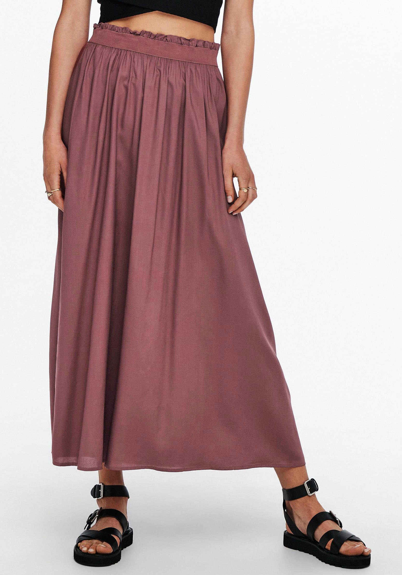 Only Maxirok ONLVENEDIG LIFE LONG SKIRT WVN NOOS