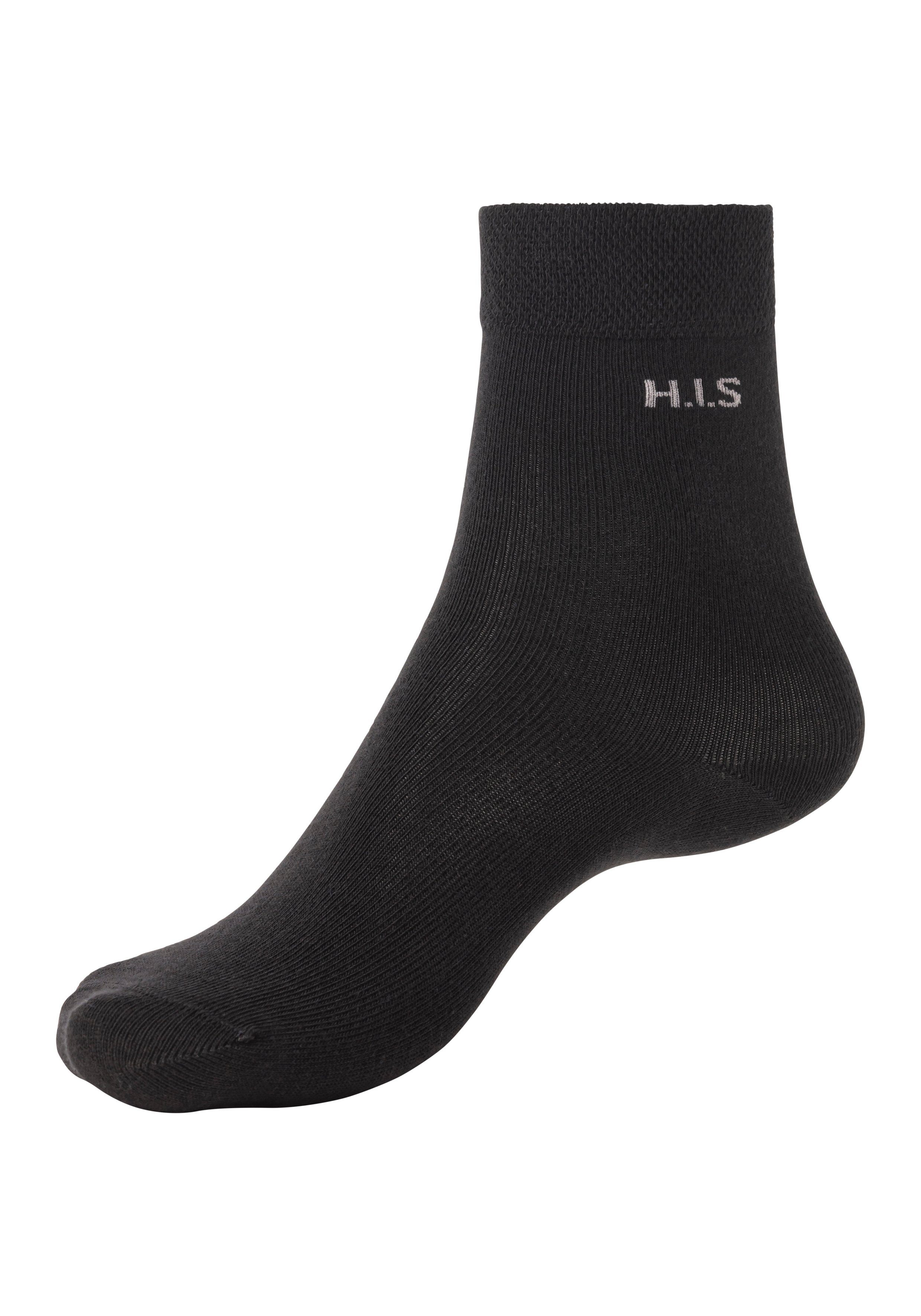 H.I.S Sokken zonder snijdende boord (set, 4 paar)