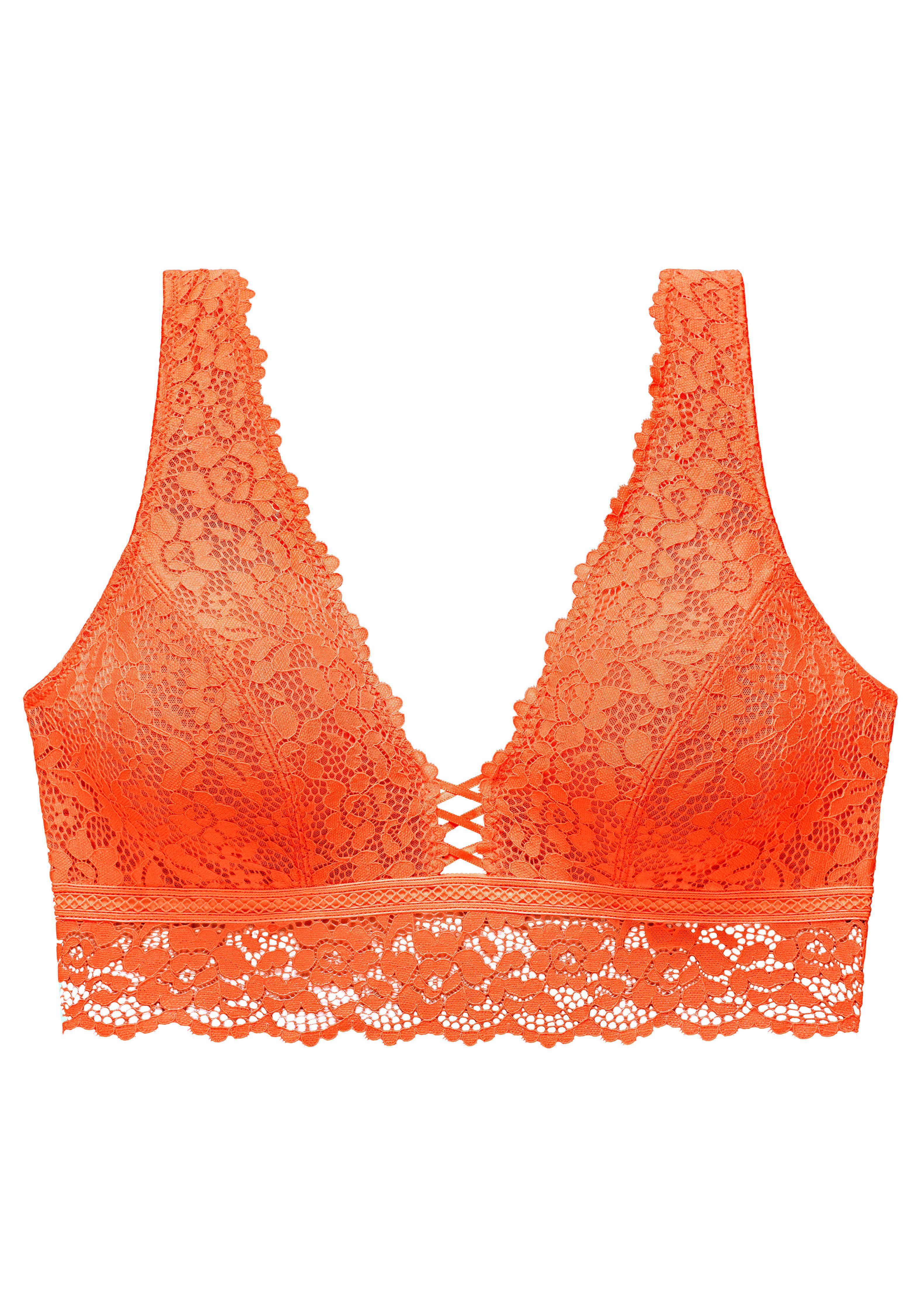 Vivance Bralette zonder beugels, rondom gebloemd kant, lingerie