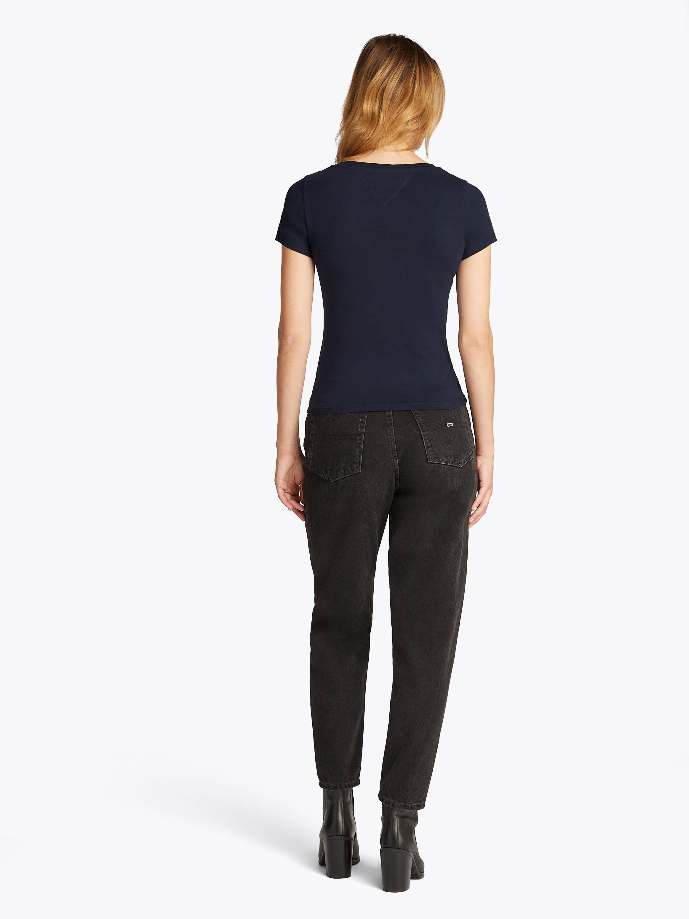 TOMMY JEANS T-shirt TJW SLIM V-NECK TEE