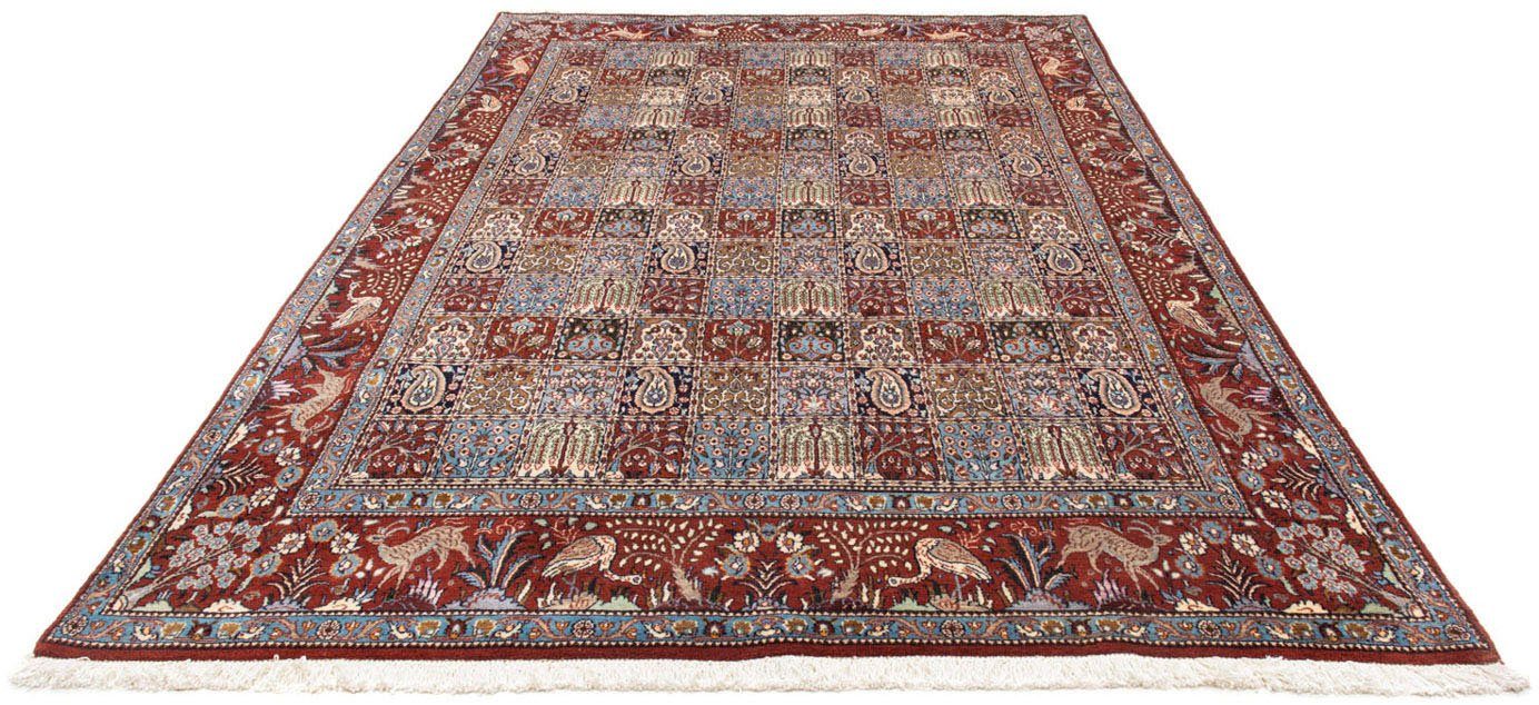 morgenland Wollen kleed Moud velden rosso chiaro 302 x 198 cm Uniek exemplaar met certificaat