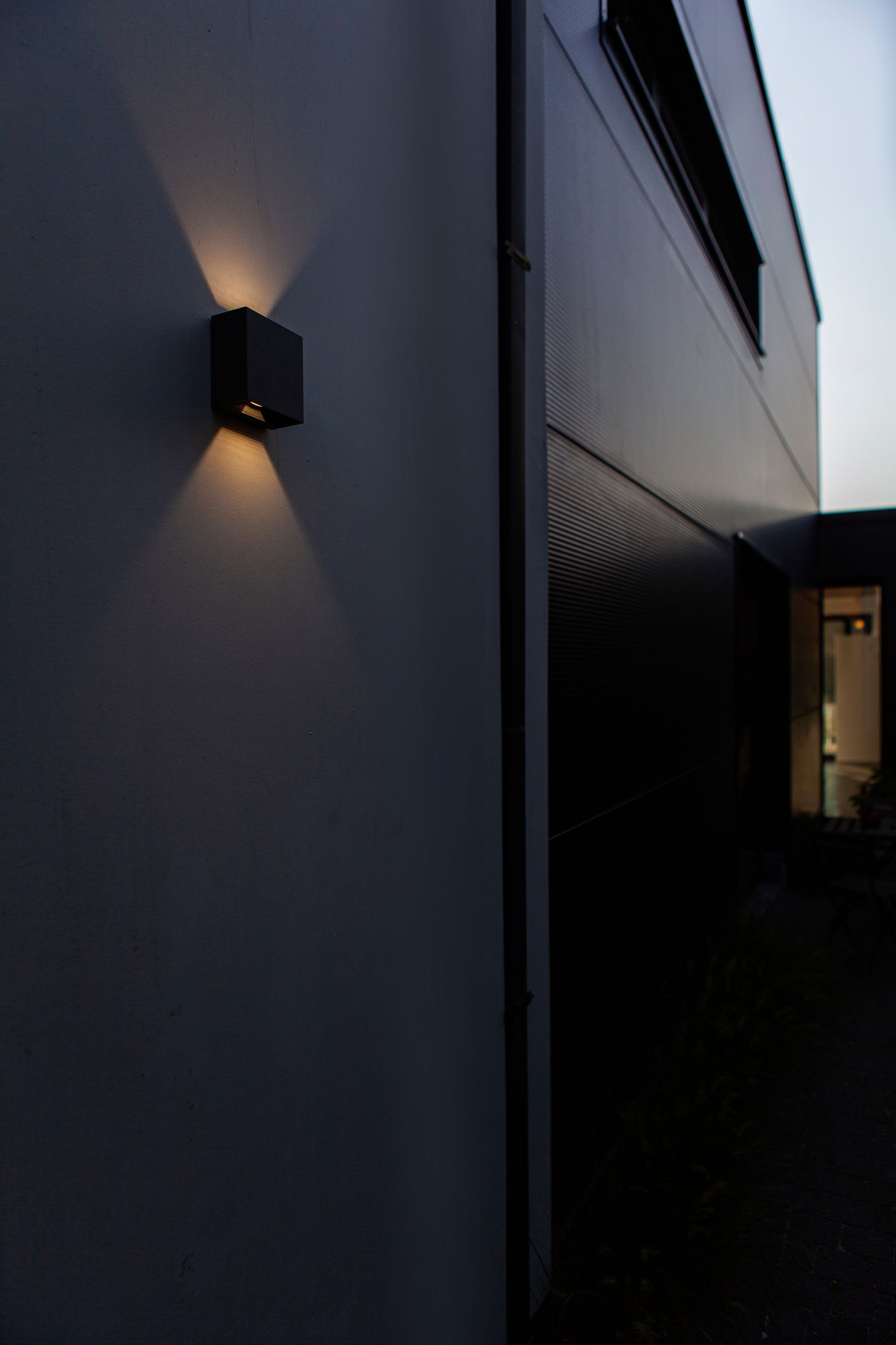 LUTEC Ledwandlamp voor buiten Gemini (1 stuk)