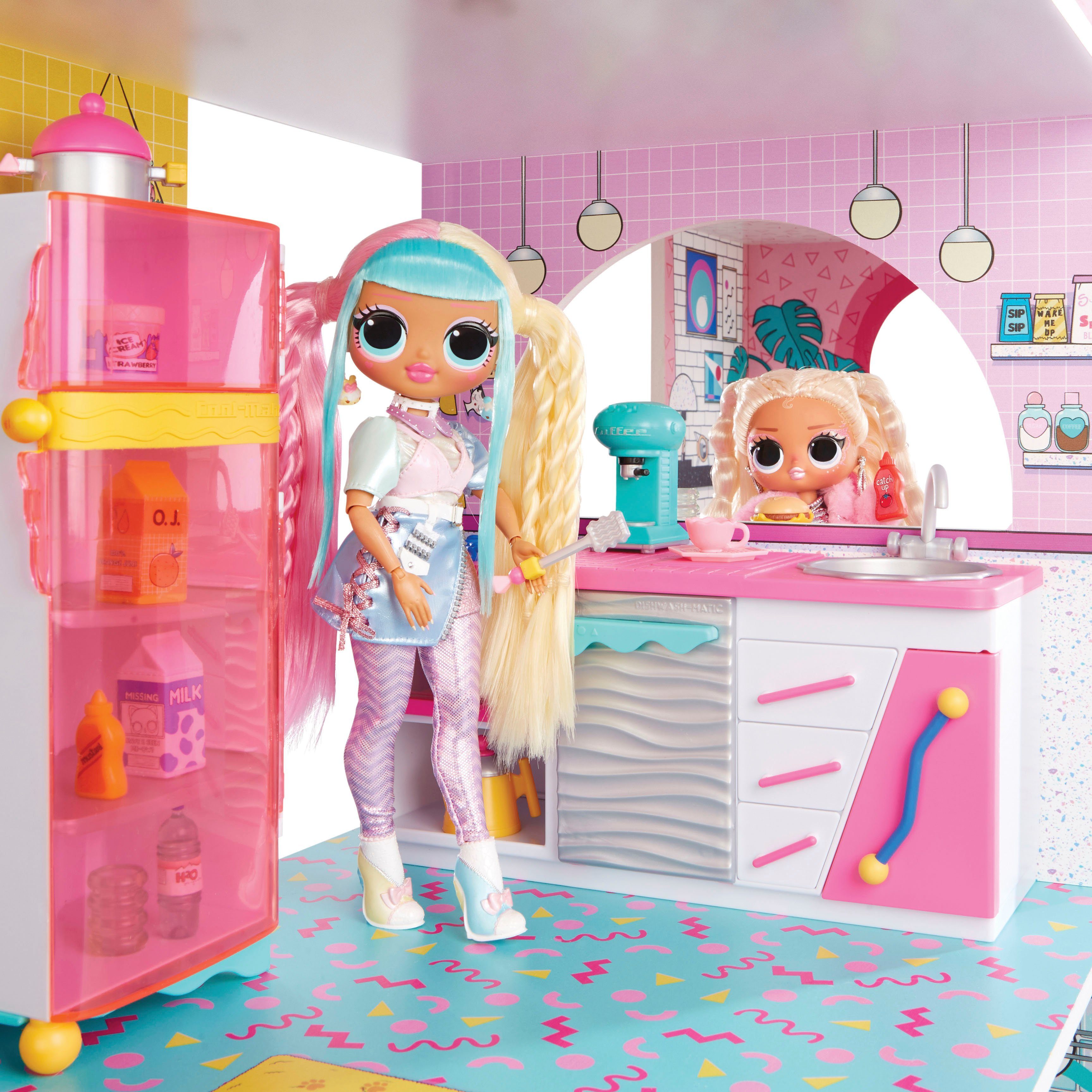 L.O.L. SURPRISE! Poppenhuis L.O.L. Surprise Fashion House inclusief meubelen en accessoires