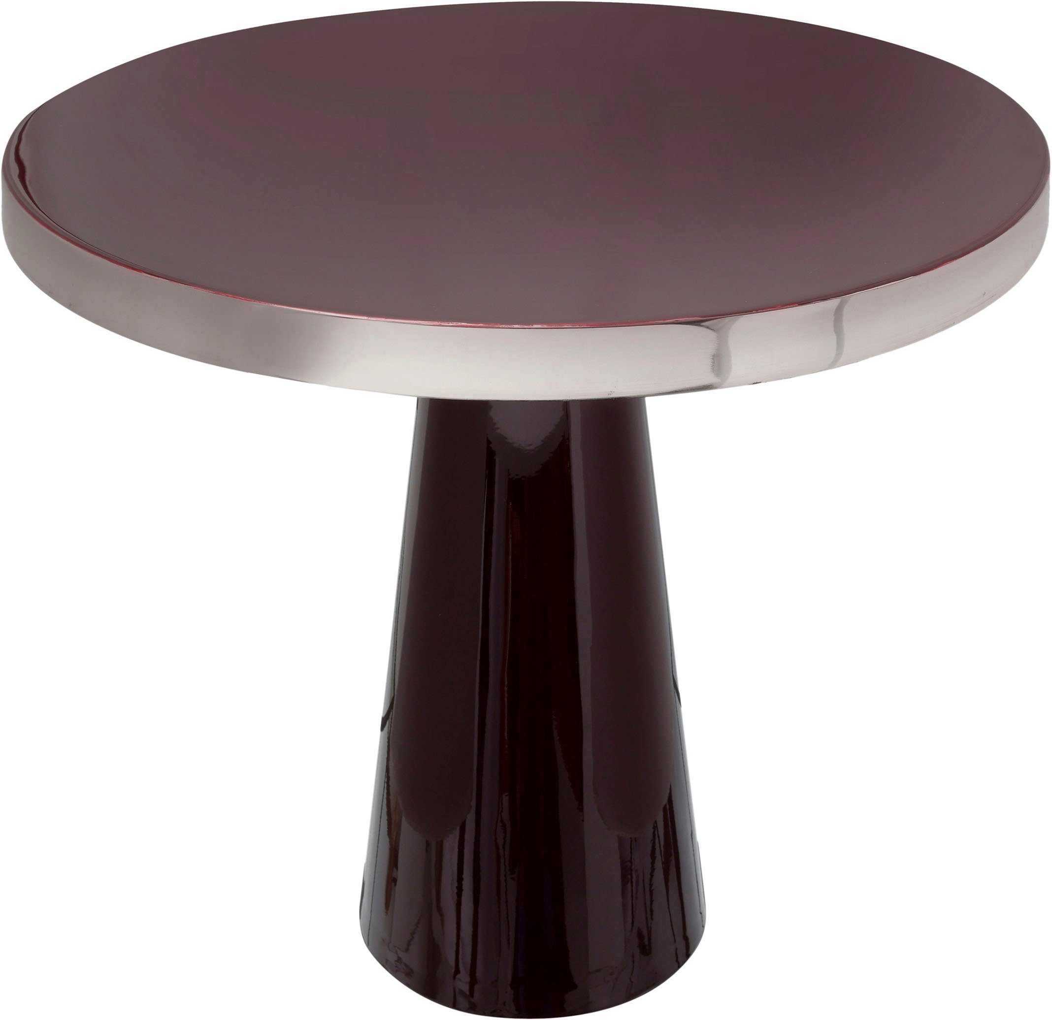 Kayoom Bijzettafel Art Deco 625, bijzettafel van metaal, functioneel en stabiel (1 stuk) bijzettafels paars