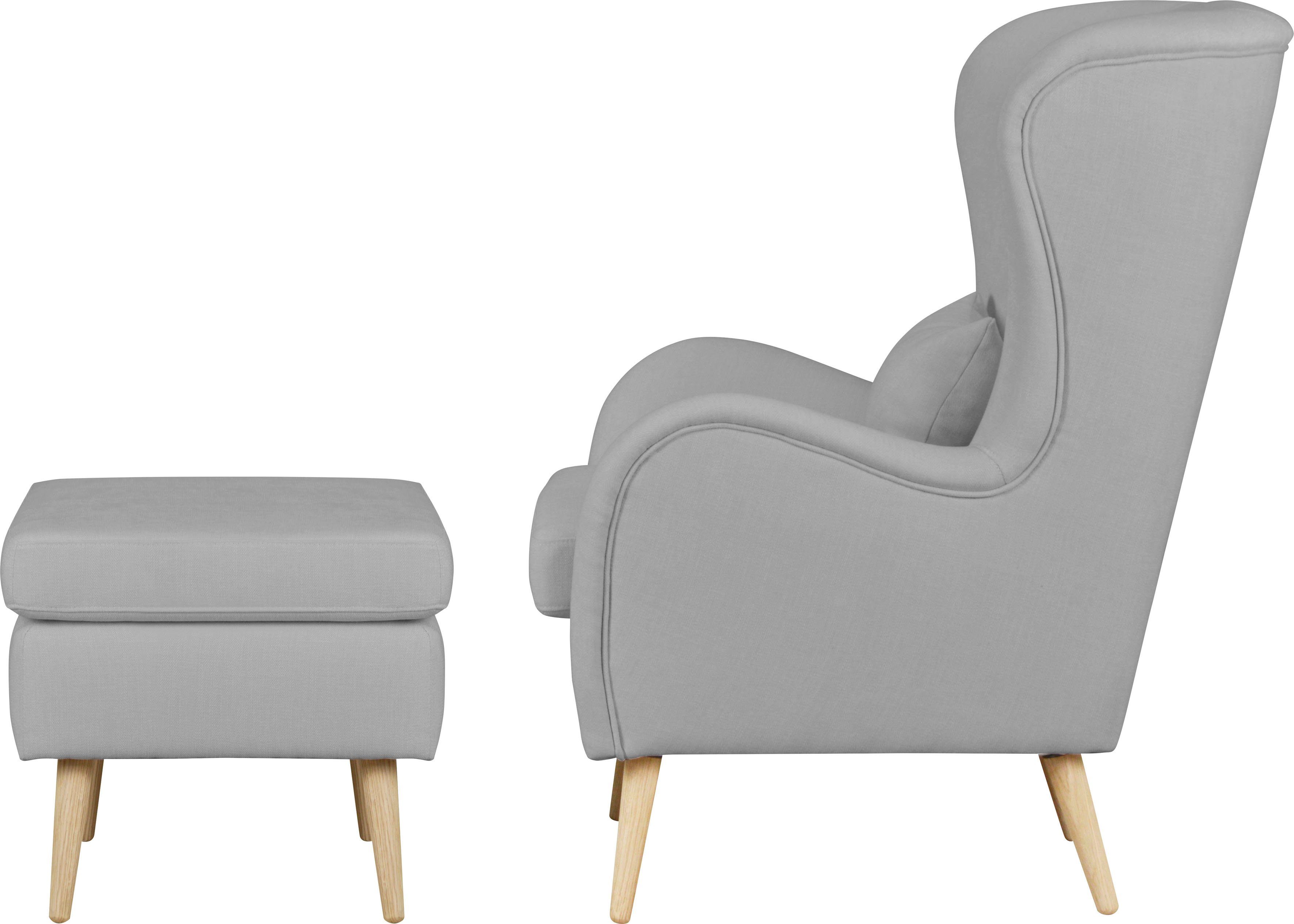Guido Maria Kretschmer Home&Living Fauteuil Salla ook in imitatiebont en fijn corduroy, veel bekledingsopties, oorfauteuil (set)