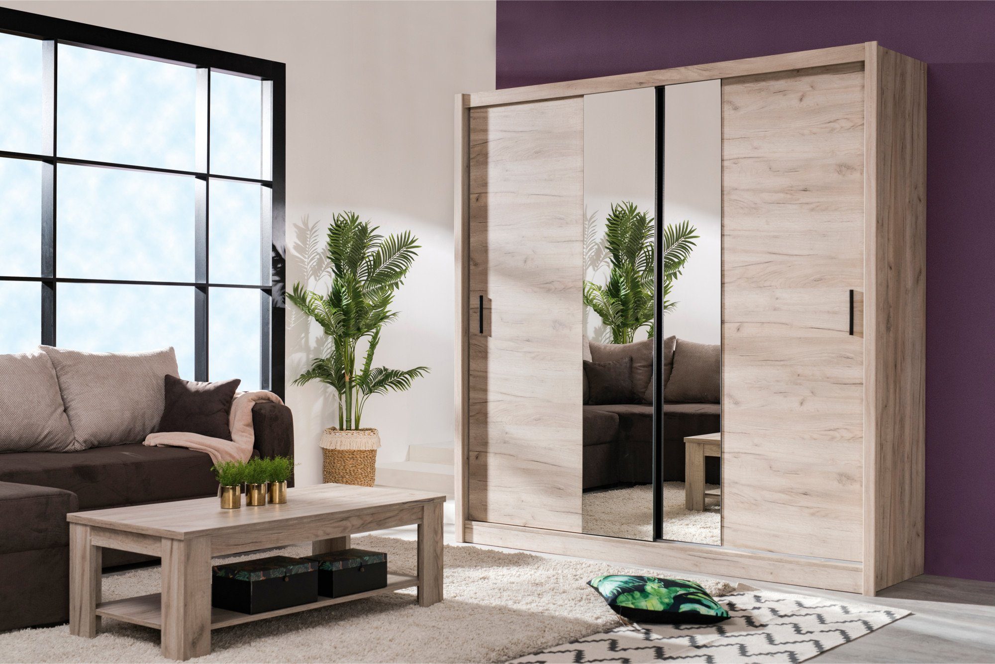 Home affaire Salontafel Oscar CT met plank