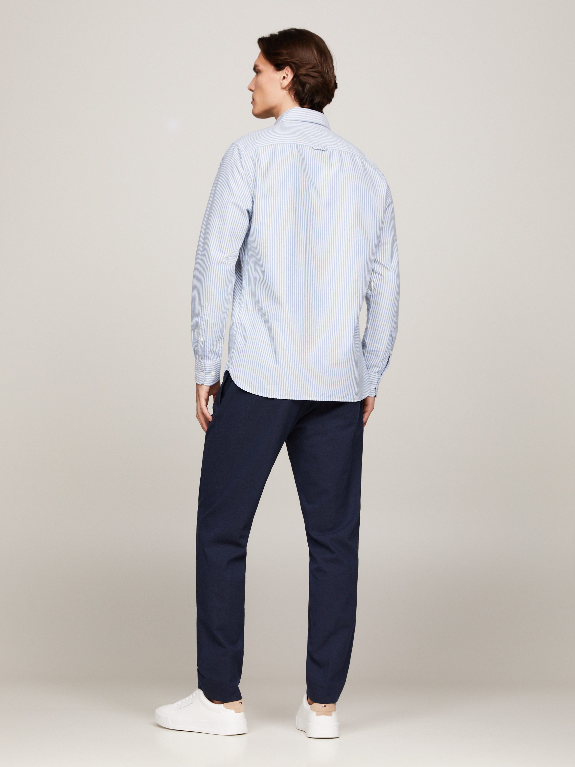 Tommy Hilfiger Overhemd met lange mouwen HERITAGE OXFORD STRIPE RF SHIRT