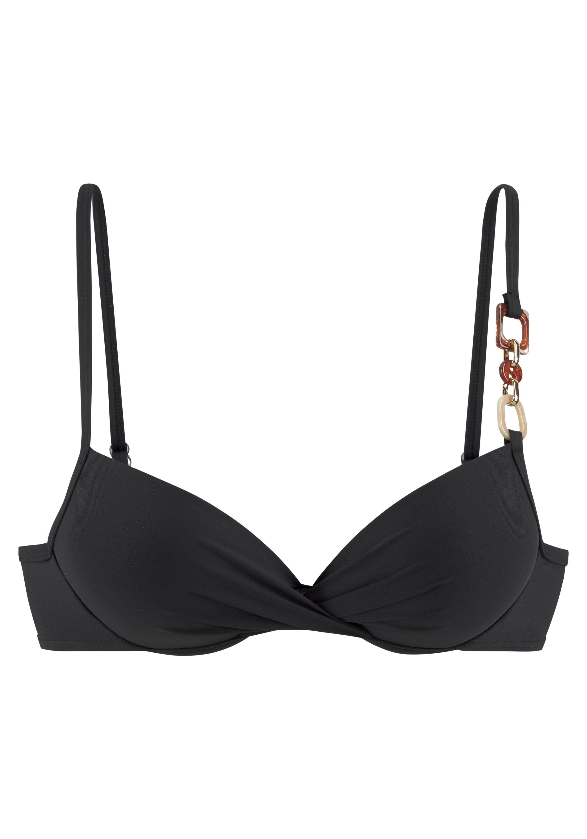 Lascana Bikinitop met beugels Yves met vulling