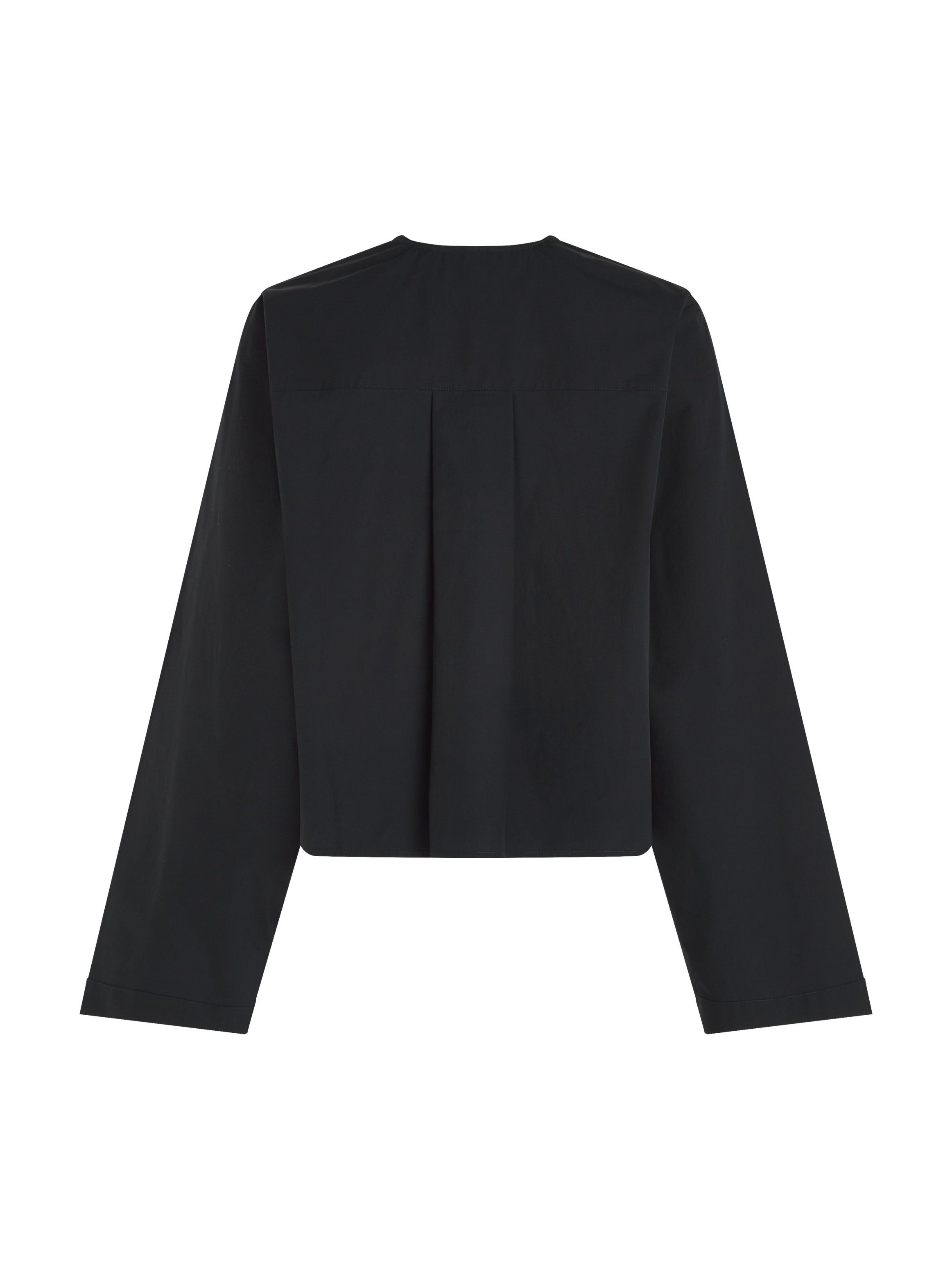 Tommy Hilfiger Blouse met lange mouwen met diepe serafino-halslijn
