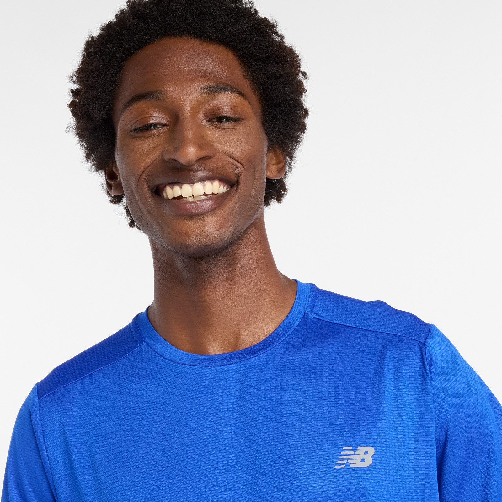 New Balance Runningshirt MENS RUNNING SS TOP