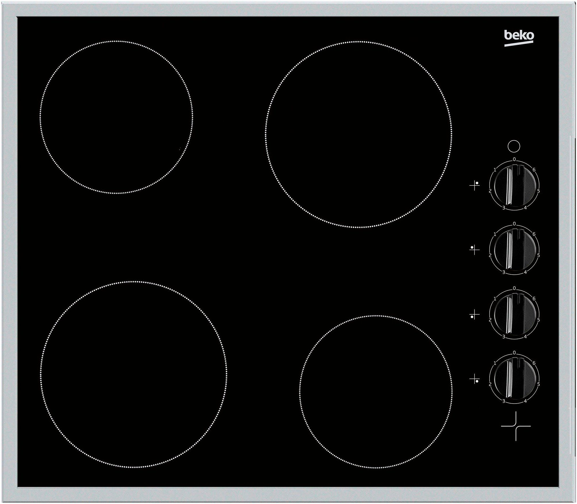 BEKO Elektrische kookplaat HIC 64100 X