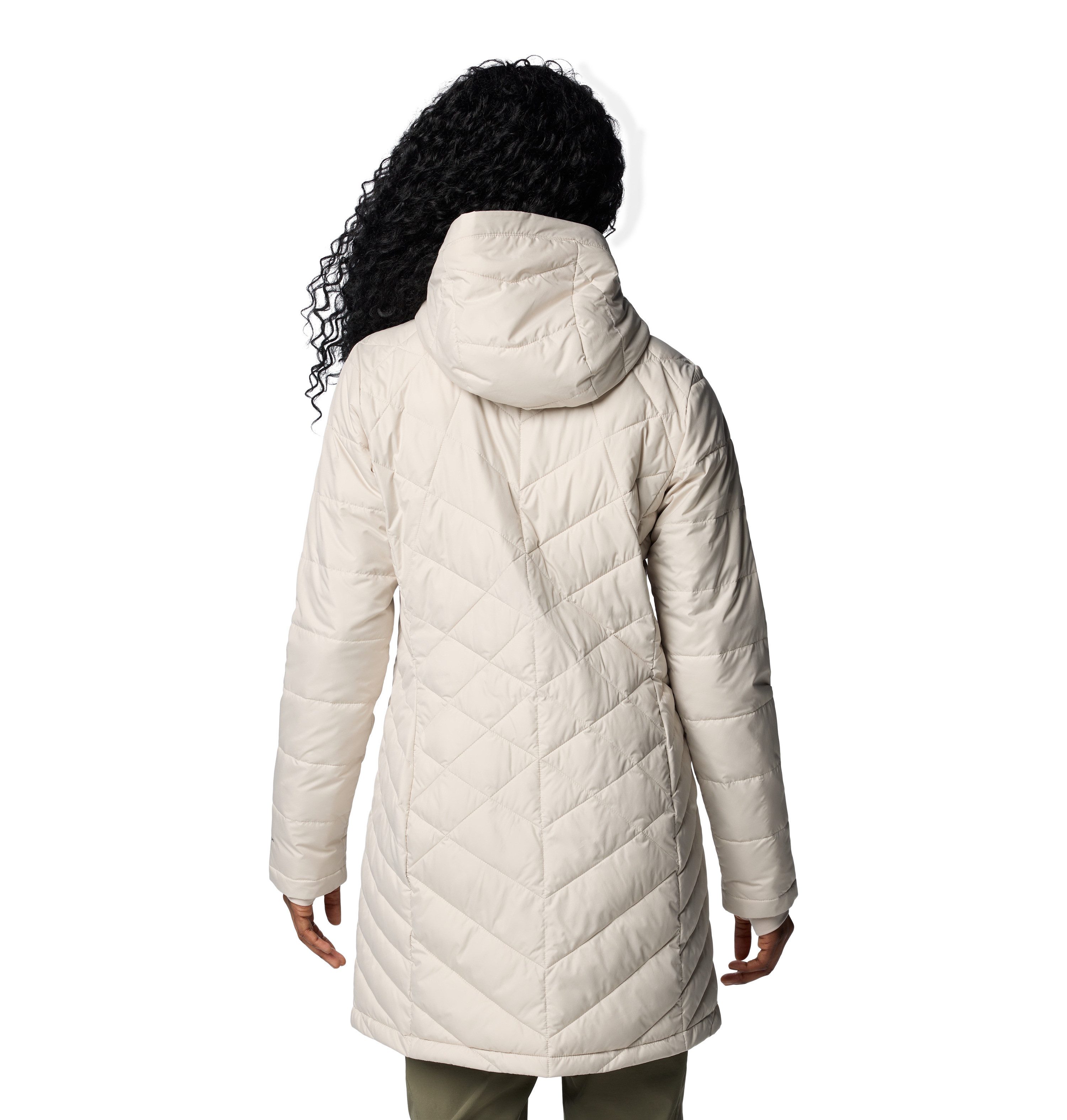 Columbia Gewatteerde jas HEAVENLY LONG HOODED JACKET (1-delig)