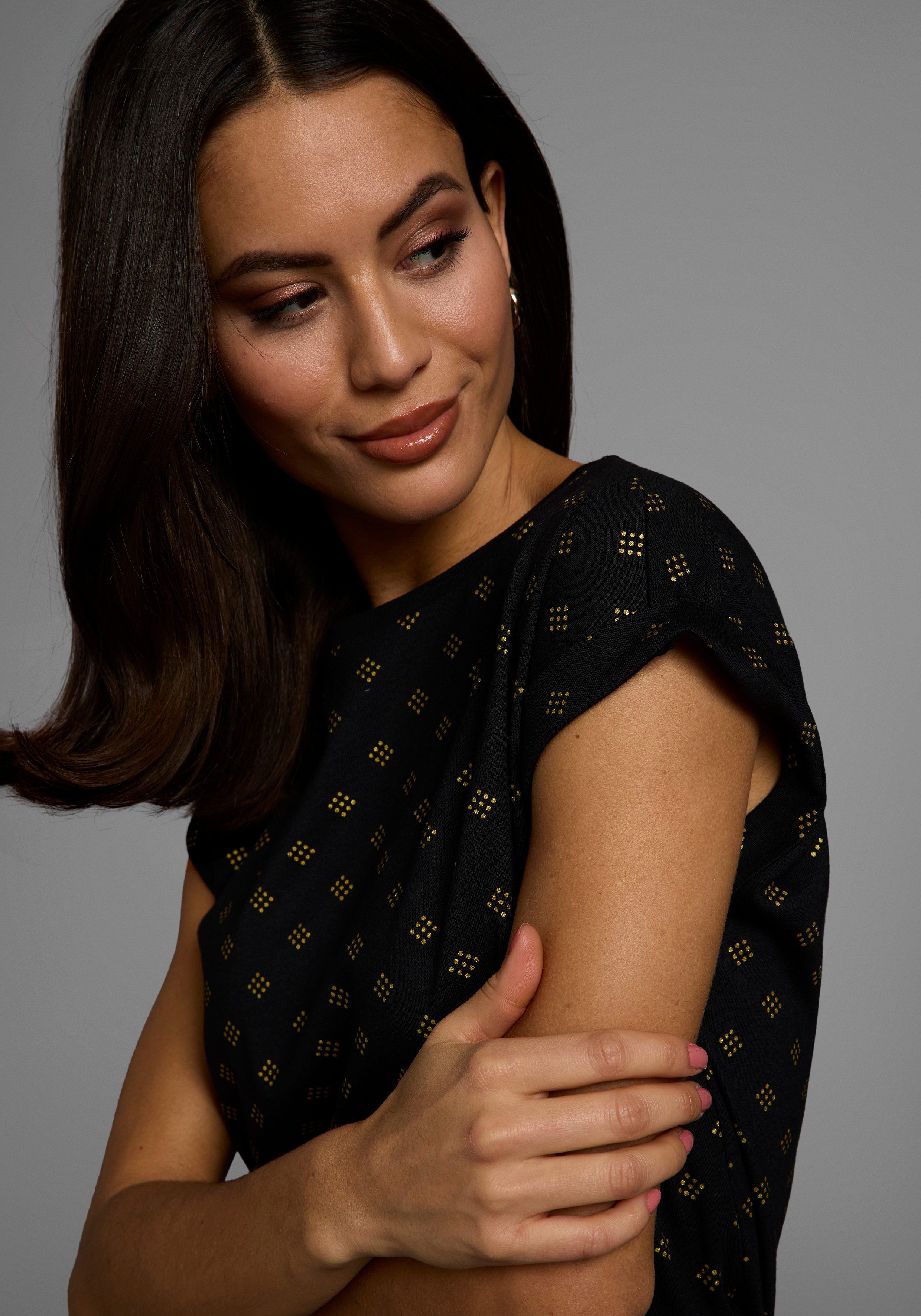 Laura Scott Shirt met ronde hals