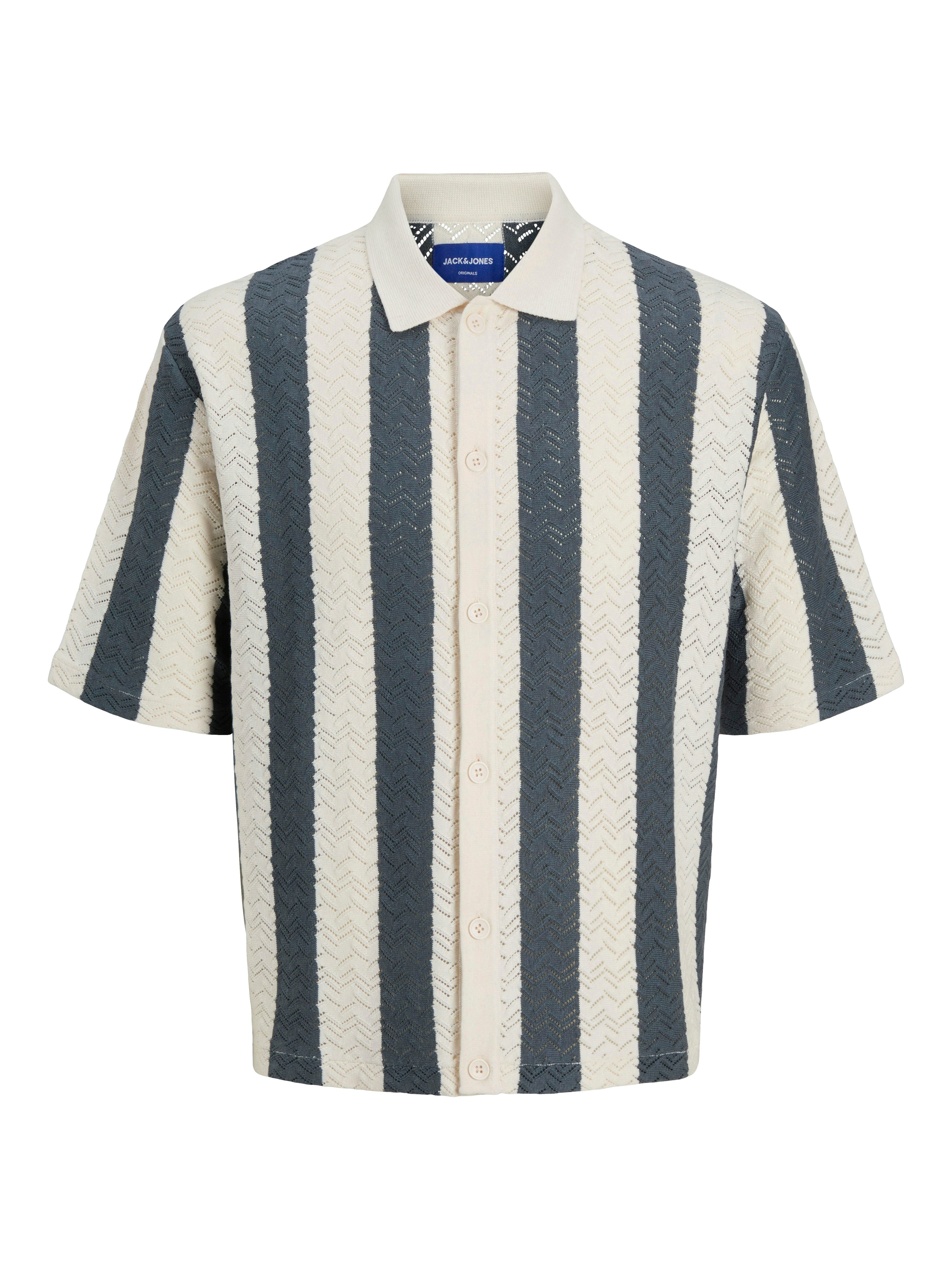 Jack & Jones Trui met polokraag JORTYLER KNIT SS POLO SN