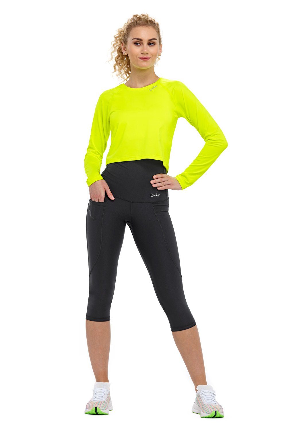 Winshape Shirt met lange mouwen AET116 Cropped functional light