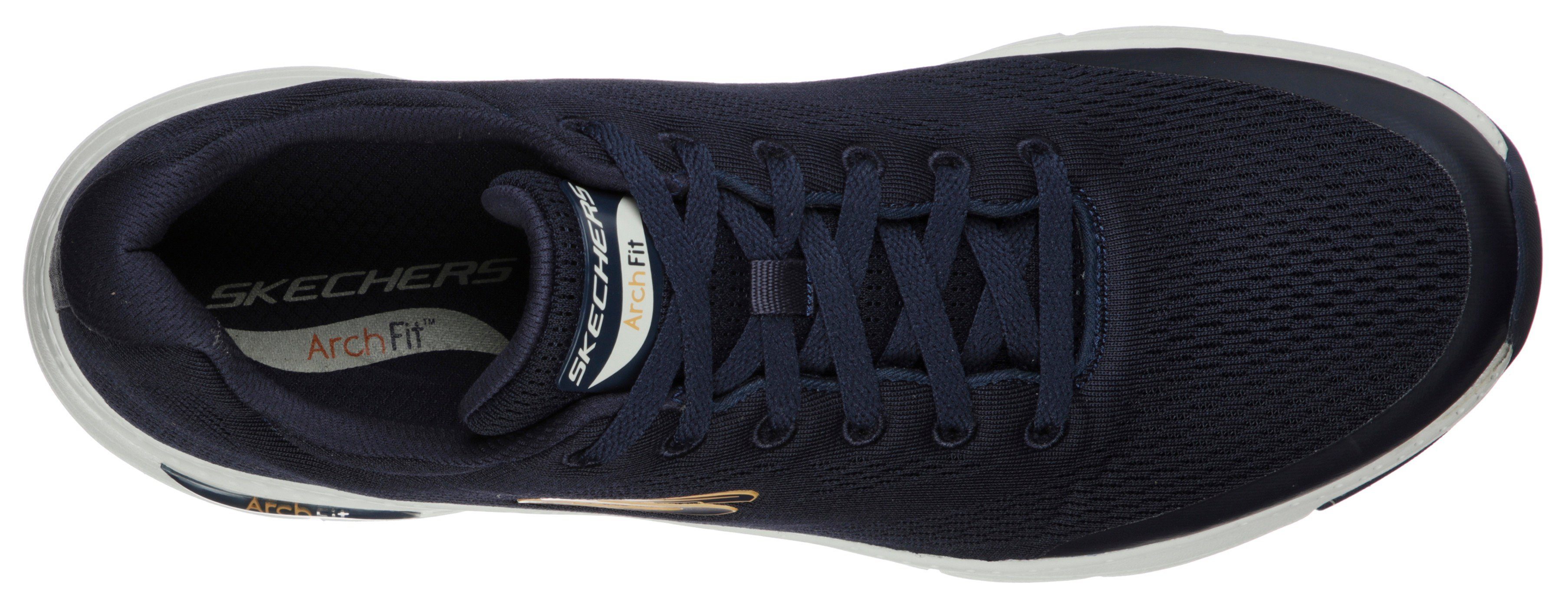 Skechers Sneakers ARCH FIT met arch fit-binnenzool, vrijetijdsschoen, lage schoen, veterschoen