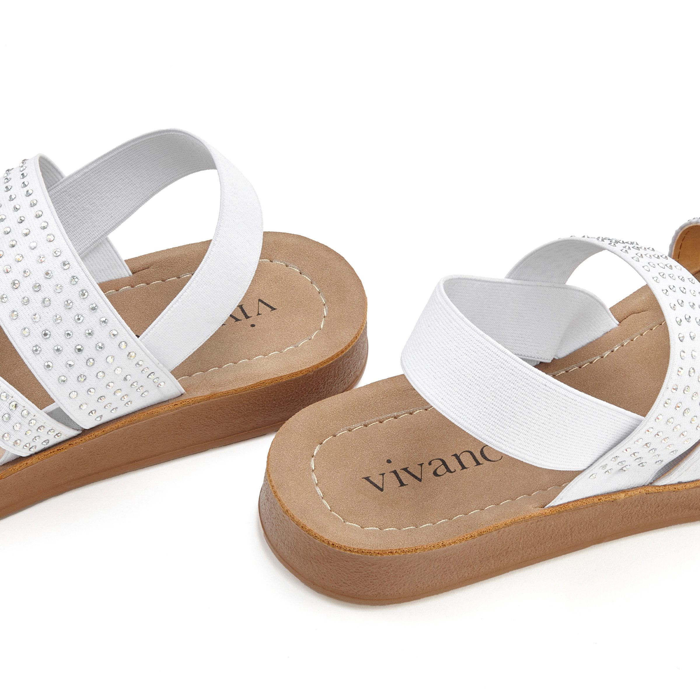Vivance Sandalen Mule, sandaal, open schoen, pantoffel, zomerschoen