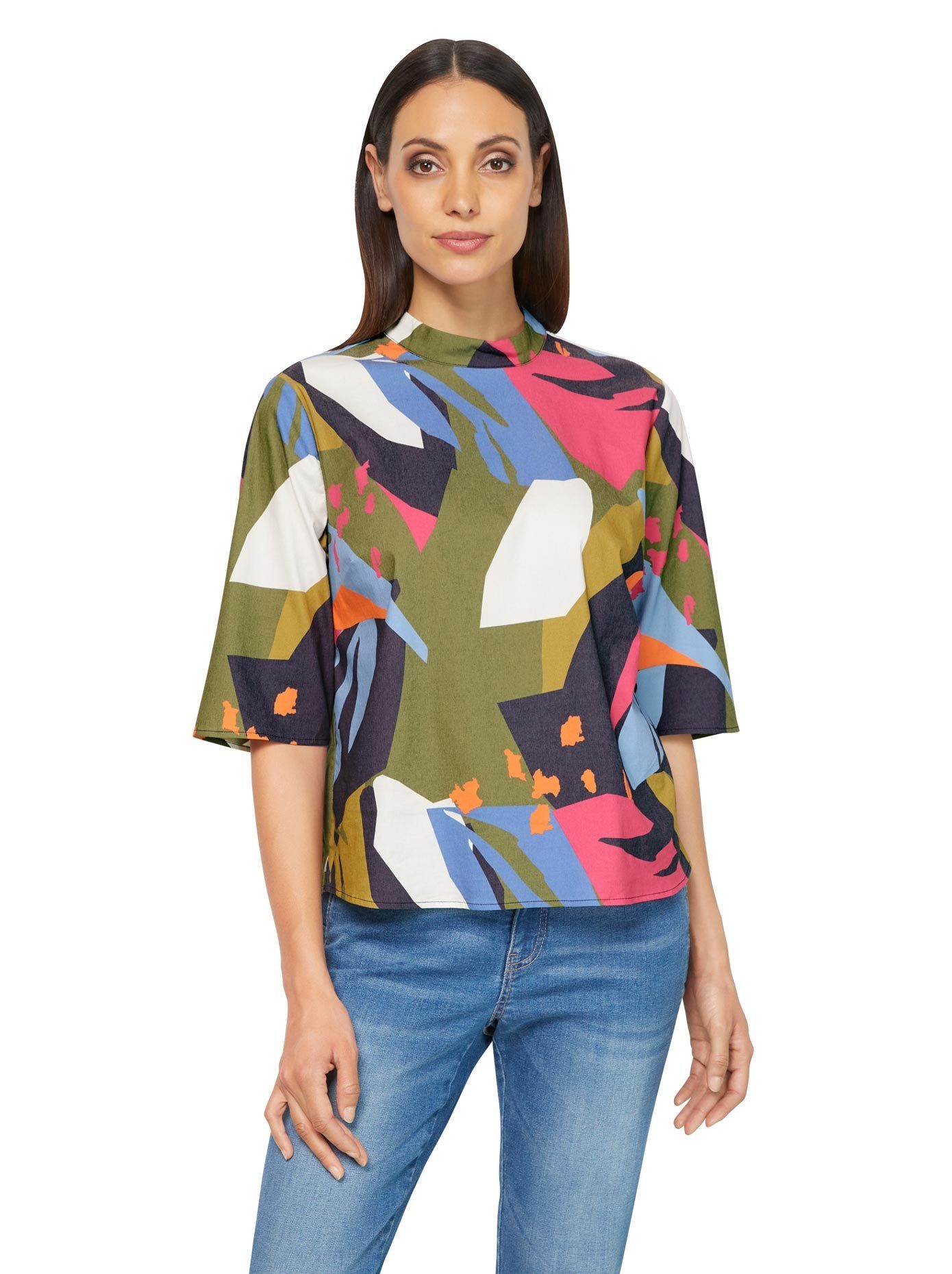 heine Gedessineerde blouse