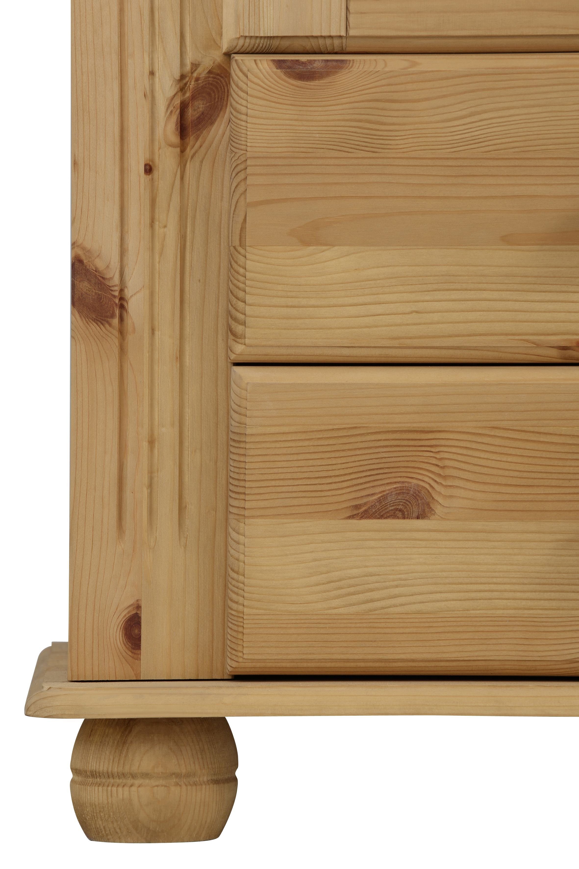 Home affaire Waskast Adele, multifunctionele kast gemaakt van massief grenen, 2 of 3 deuren