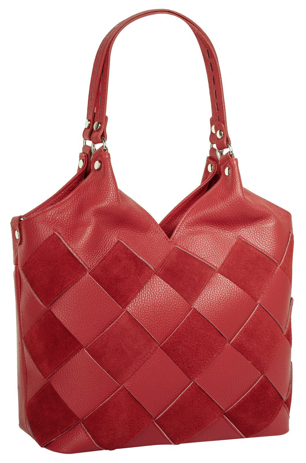 Samantha Look Shopper echt leer, made in italy