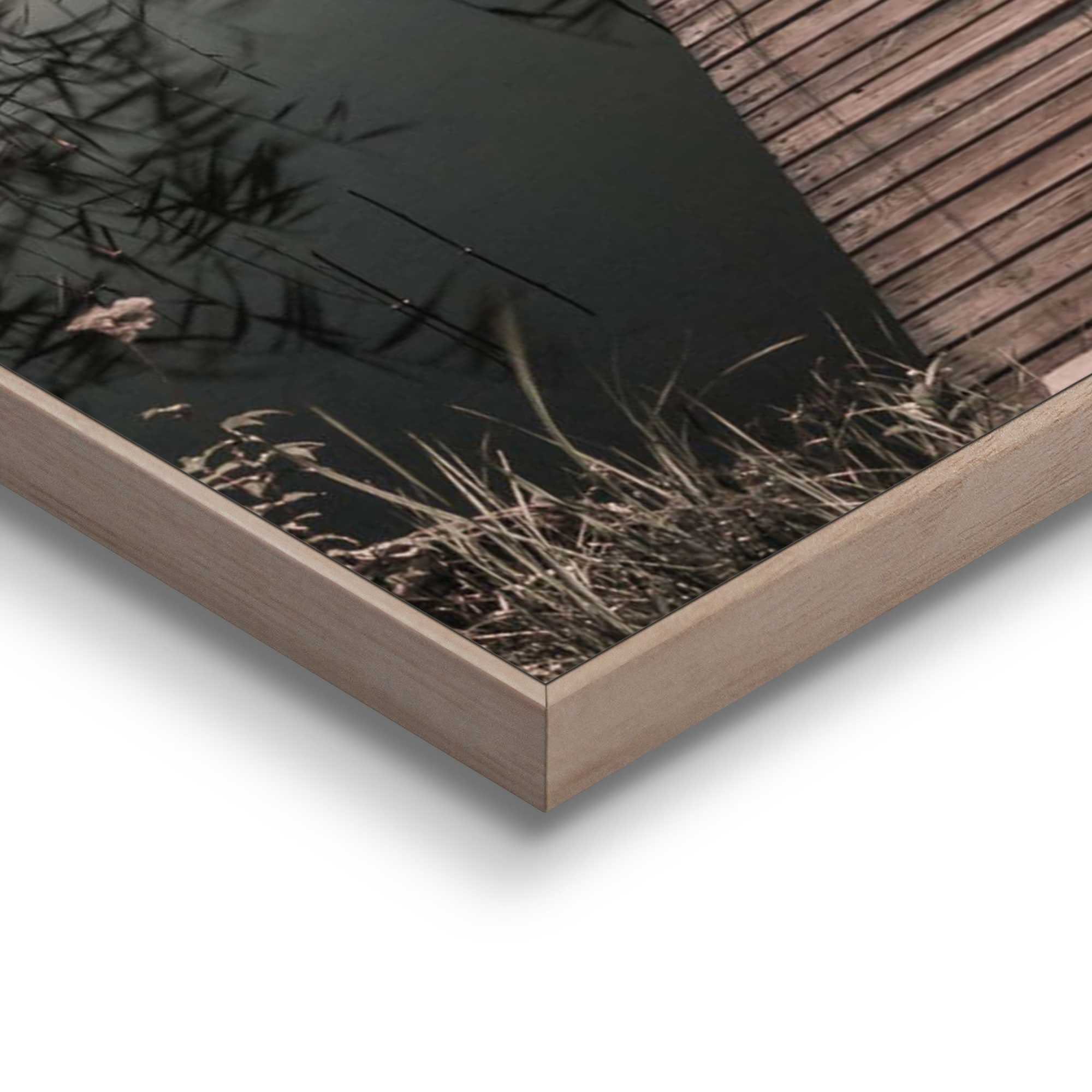 Reinders! Artprint Slim Frame Wood 50x70 Scandic Jetty