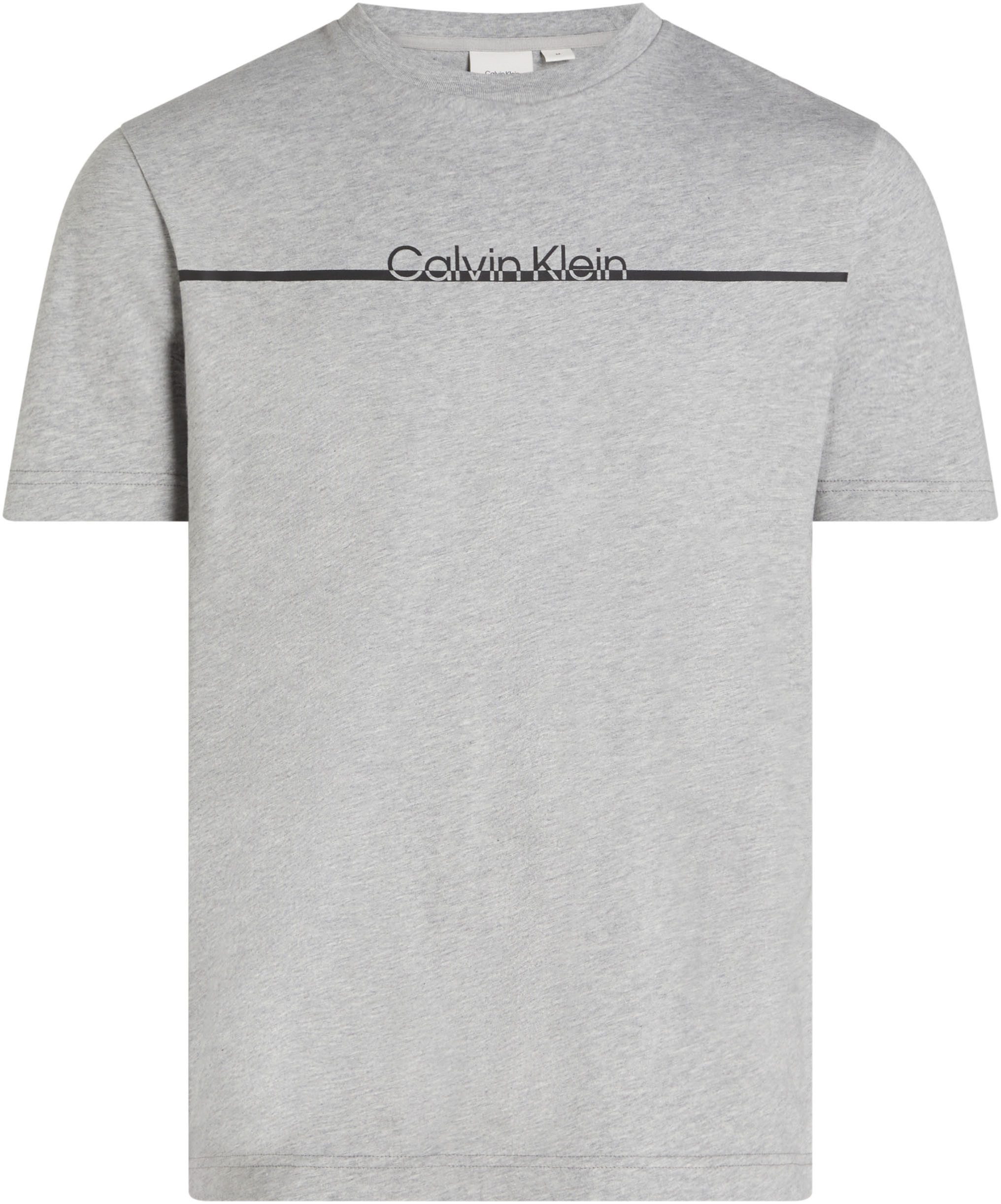 Calvin Klein Shirt met ronde hals SPLIT LINE LOGO T-SHIRT