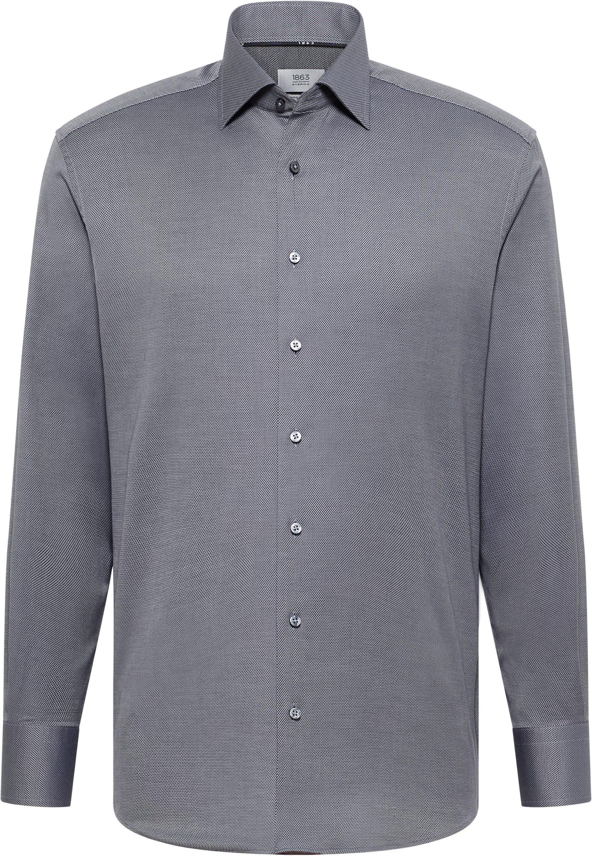 Eterna Overhemd met lange mouwen MODERN FIT NON IRON (strijkvrij)