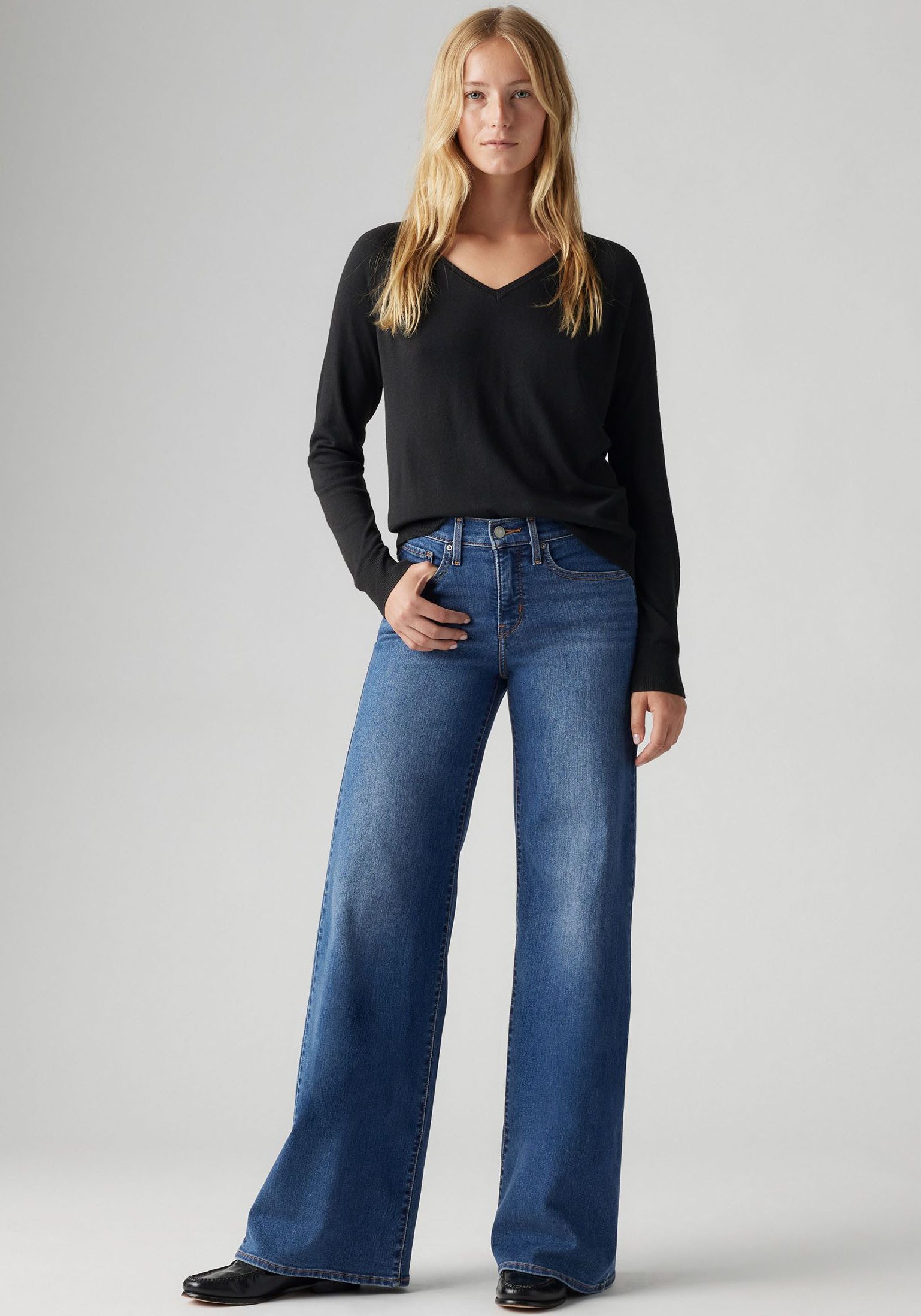 Levi's® Wijde Jeans 318 SHAPING in five-pocketsstijl
