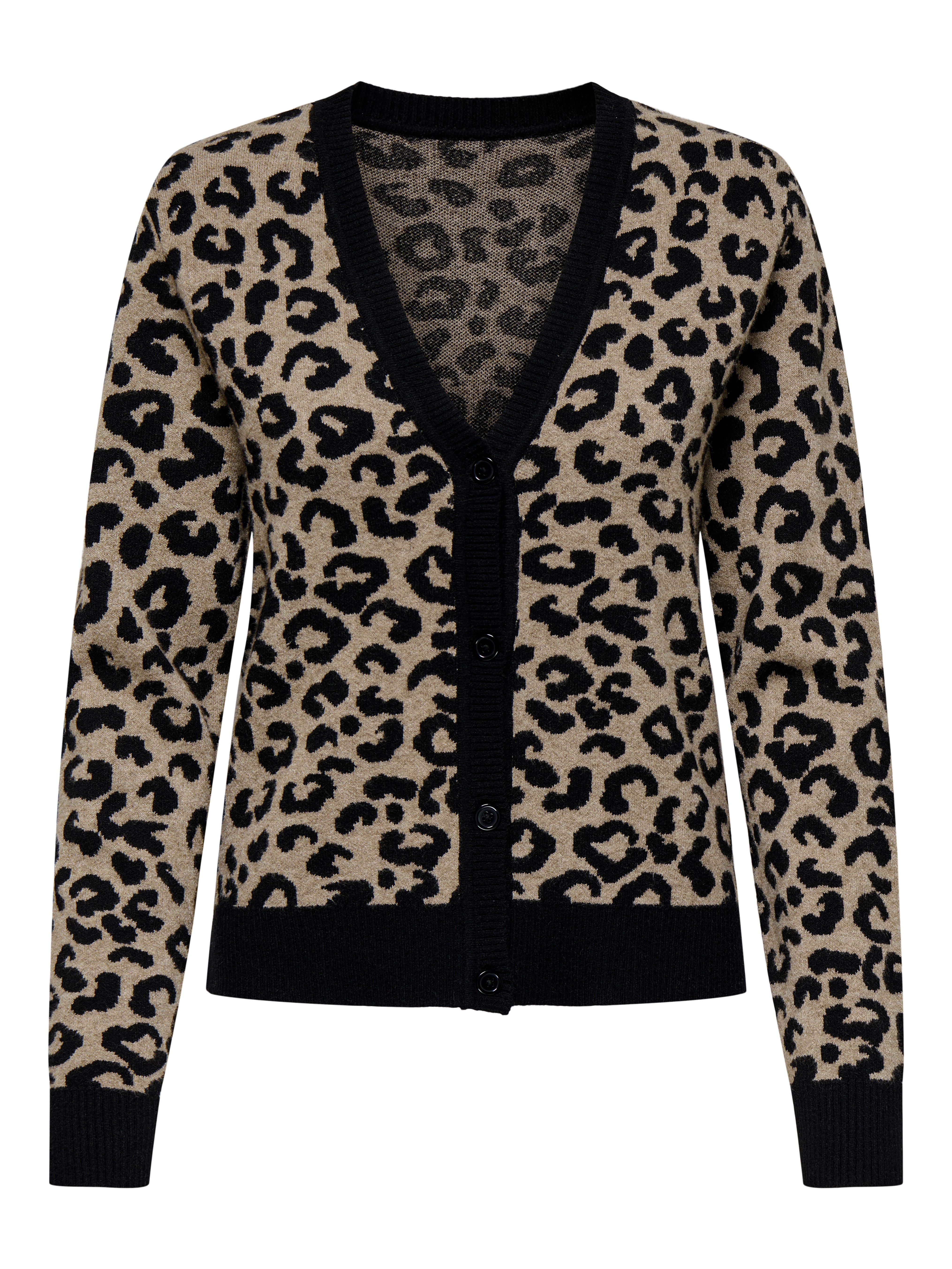 Only Vest ONLLEO LS V-NECK CARDIGAN KNT NOOS