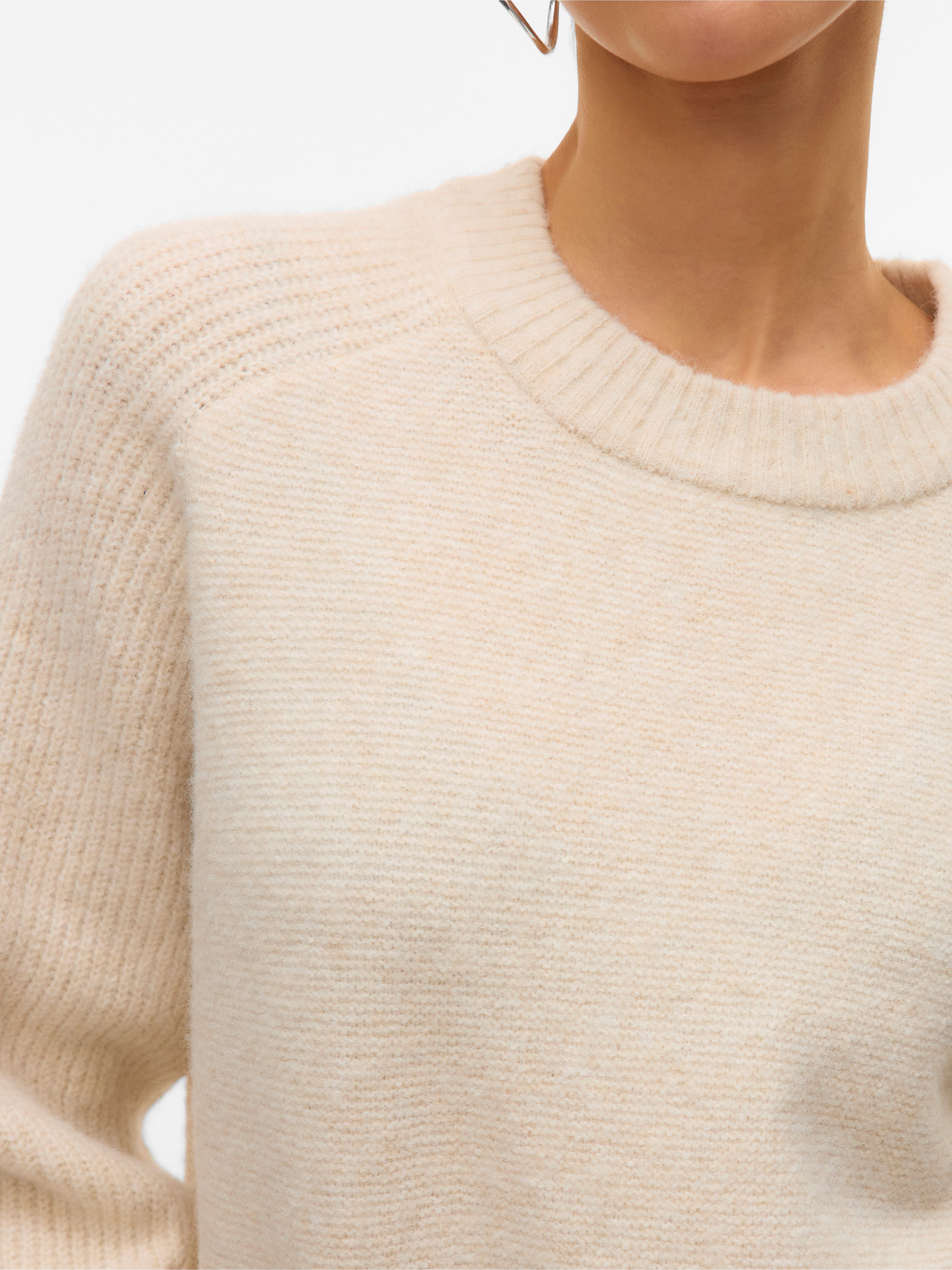 Vero Moda Gebreide trui VMBANG LS O-NECK PULLOVER BOO