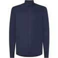 calvin klein overhemd met lange mouwen slim fit smooth cotton shirt blauw