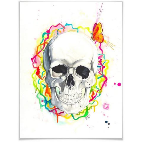 Wall-Art poster Skull