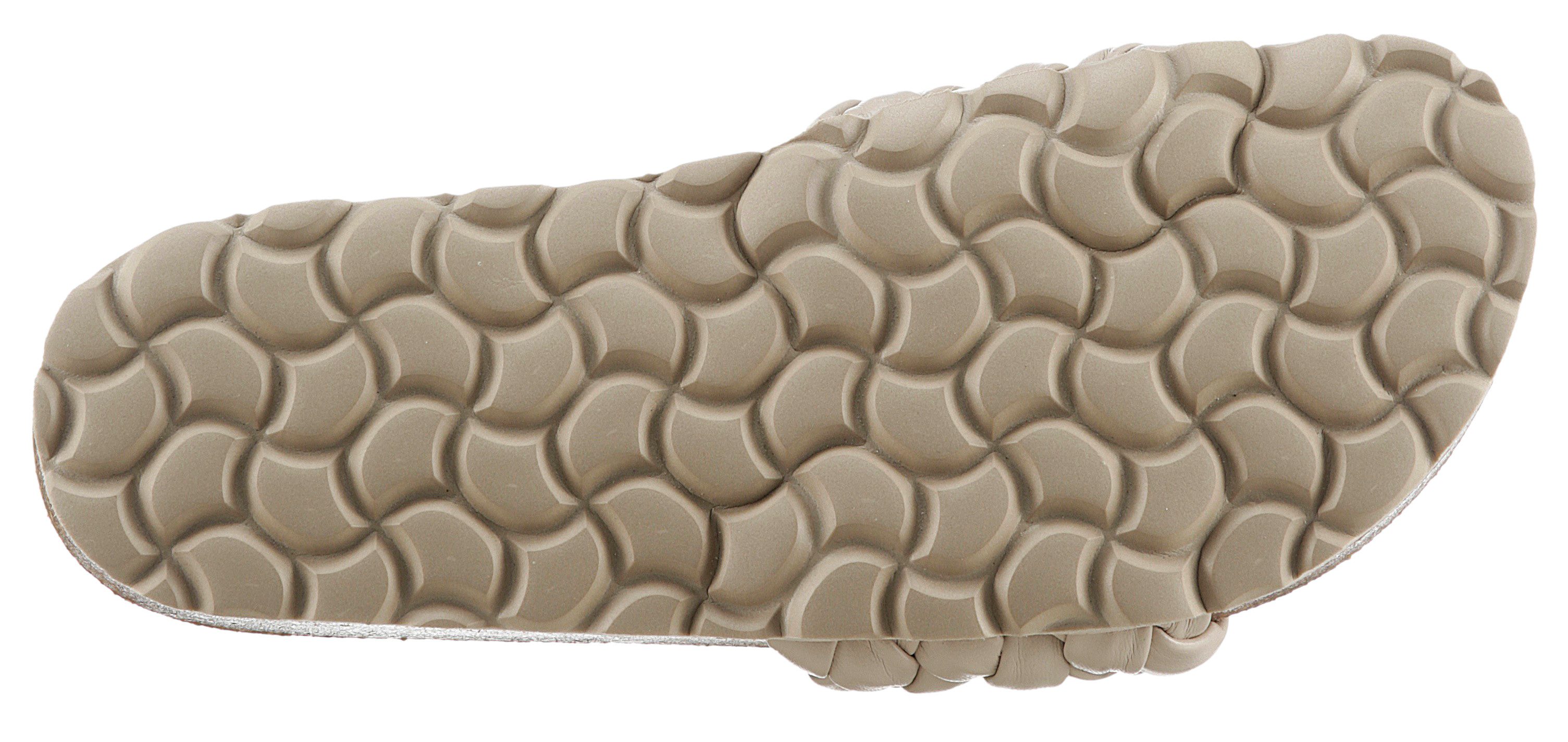 VERBENAS Slippers RICA TRENZA SOFT , zomerschoen, slippers, strand schoen met vlechtbandage
