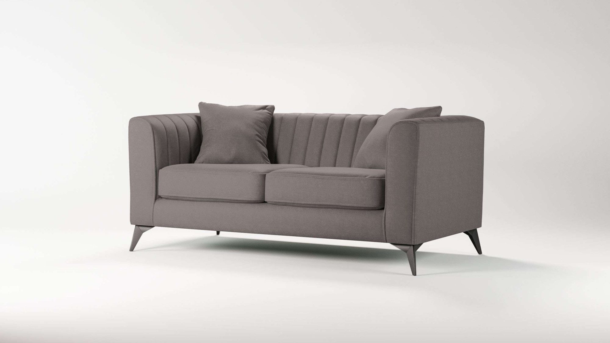 Places of Style 2-zitsbank MATTHEW elegant designsofa, afmetingen B/D/H: 170/86/74 cm