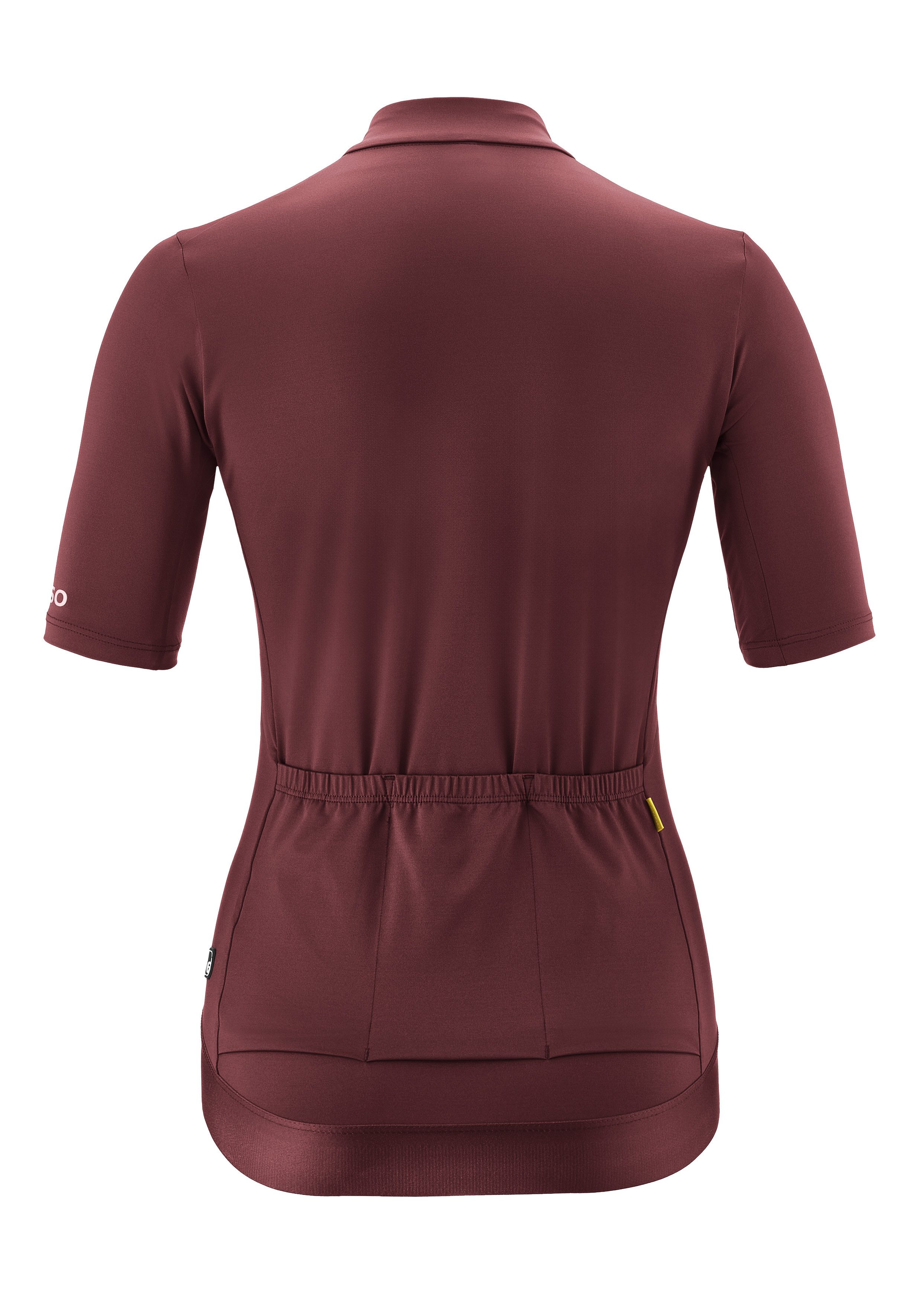 Gonso Fietsshirt Road Jersey W Dames fiets trui korte mouwen, full-zip trui, rugzak, slim fit